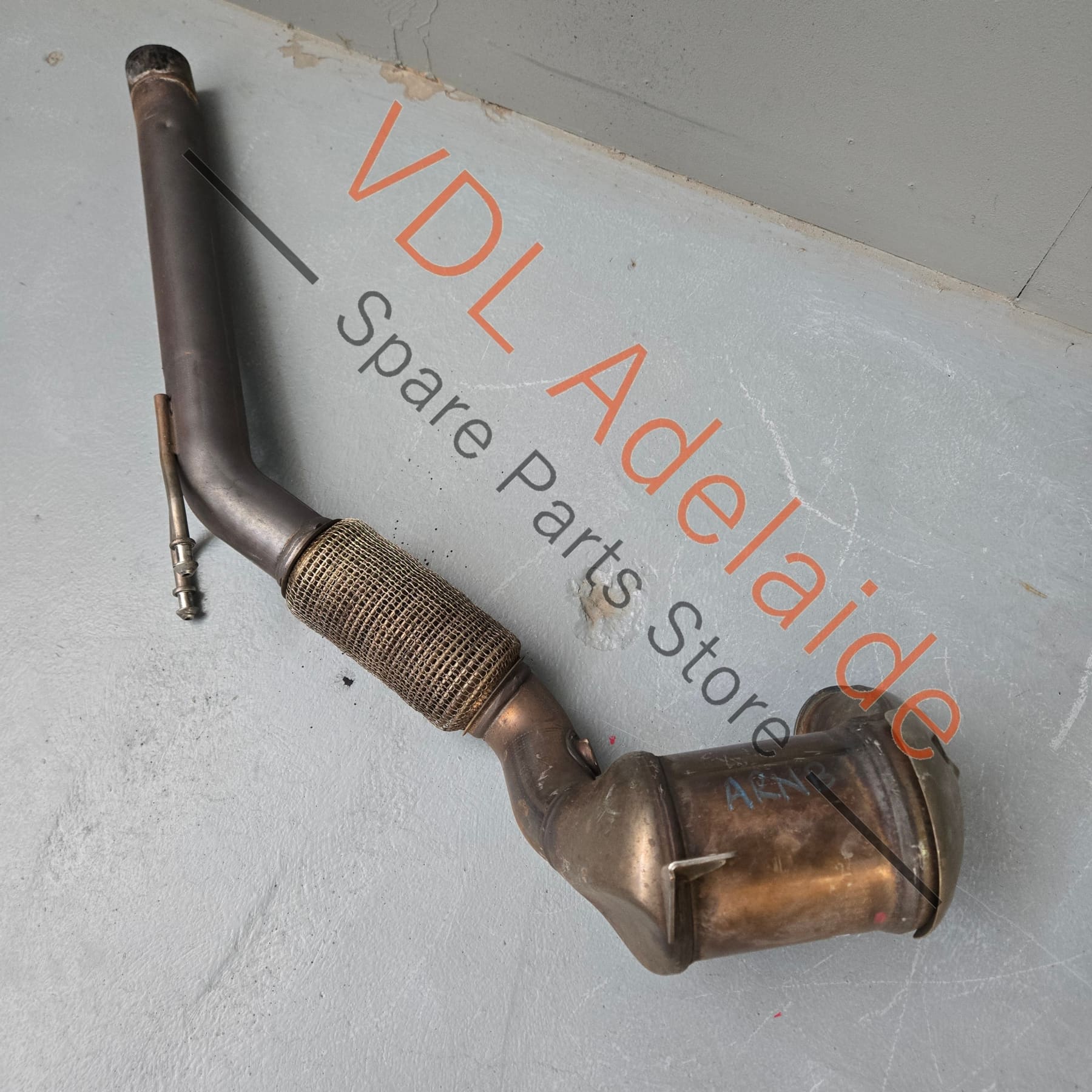 VW Golf GTi MK7 Exhaust Pipe with Catalyst Catalytic Converter 5Q0254502DX 5Q0131701Q for CHHA,CHHB,
CXDA