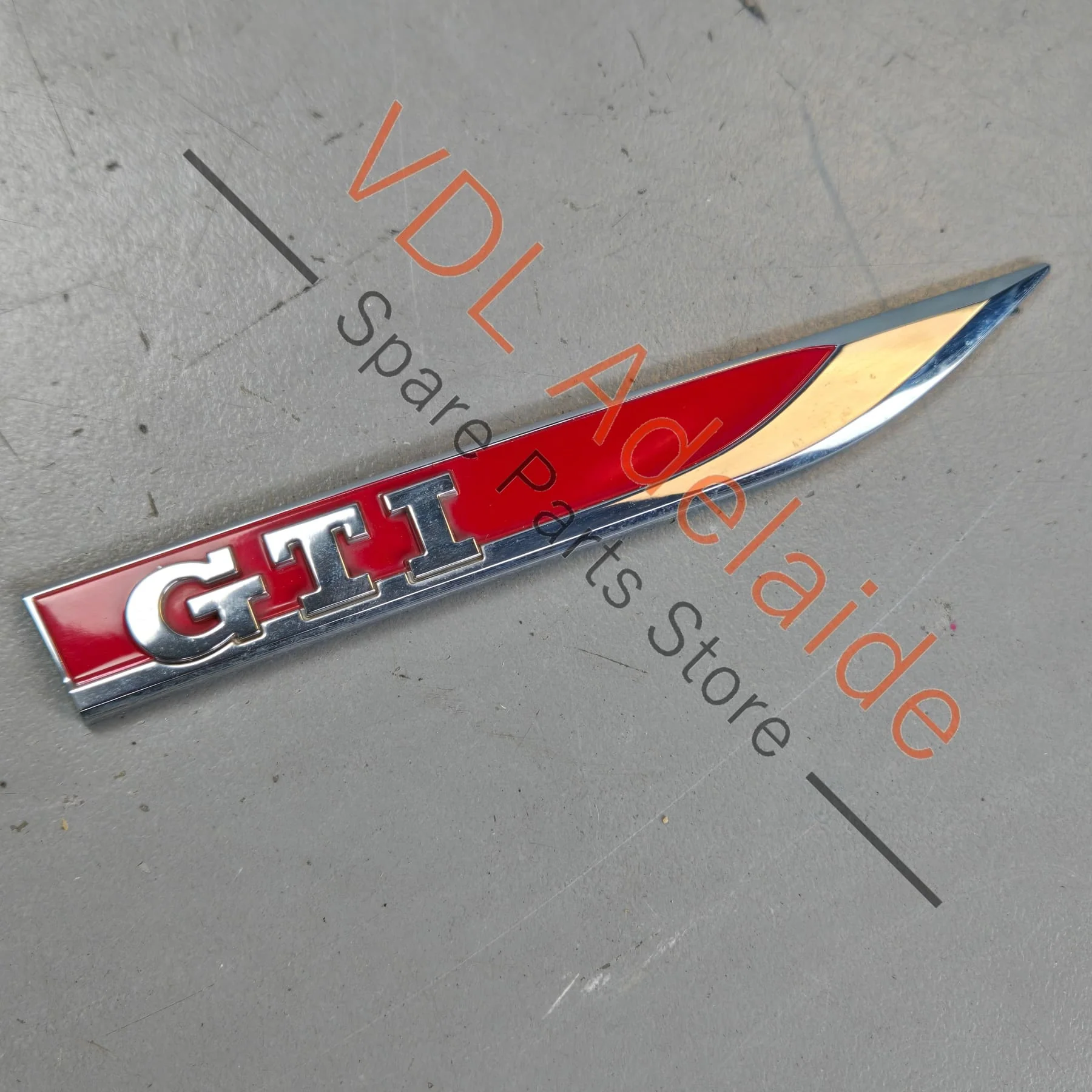 VW Golf Mk7 Polo Gti Genuine OEM RHS Right Fender Badge 5G0853688AT JZQ - Image 4