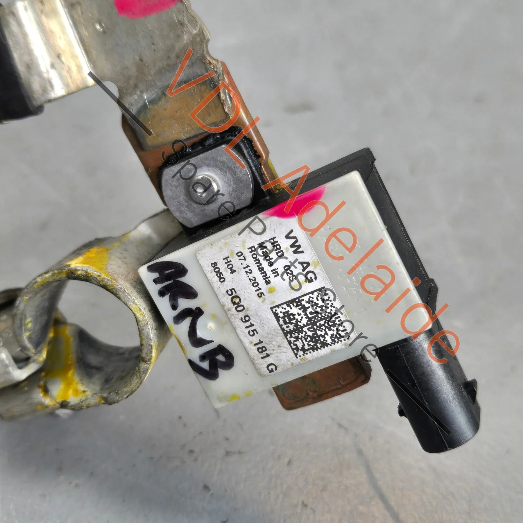 VW Audi Control Unit & Lead for Battery Monitoring 5Q0915181E 5Q0915181G 5Q0915191G - Image 2