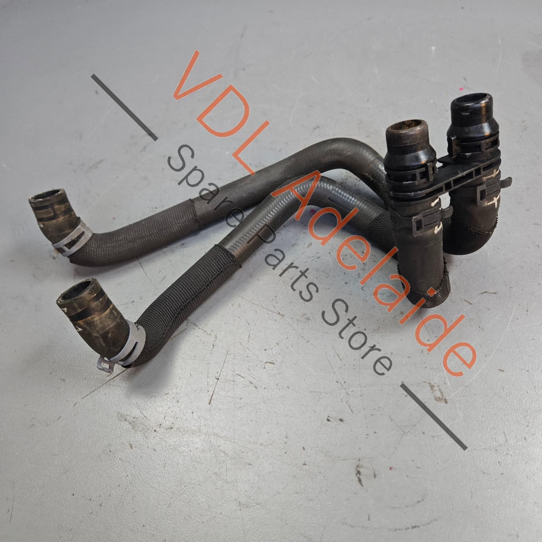 VW Golf R MK7 7.5 Additional Radiator Cooling Hoses Pipe 5Q0121101P 5Q0121051L