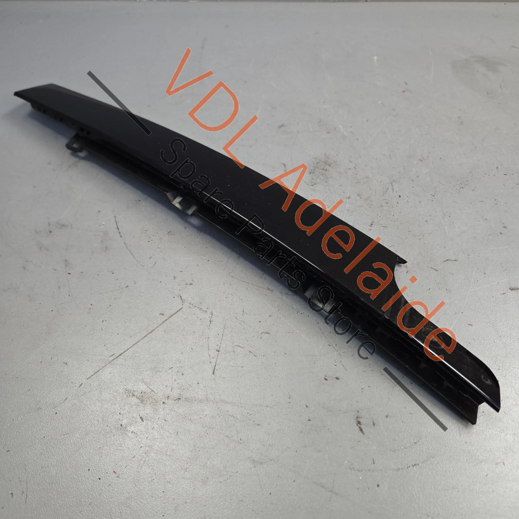 VW Golf Mk7 Gloss Black Front Left B Pillar Exterior Trim for Door Window Frame 5G4837889B - Image 3