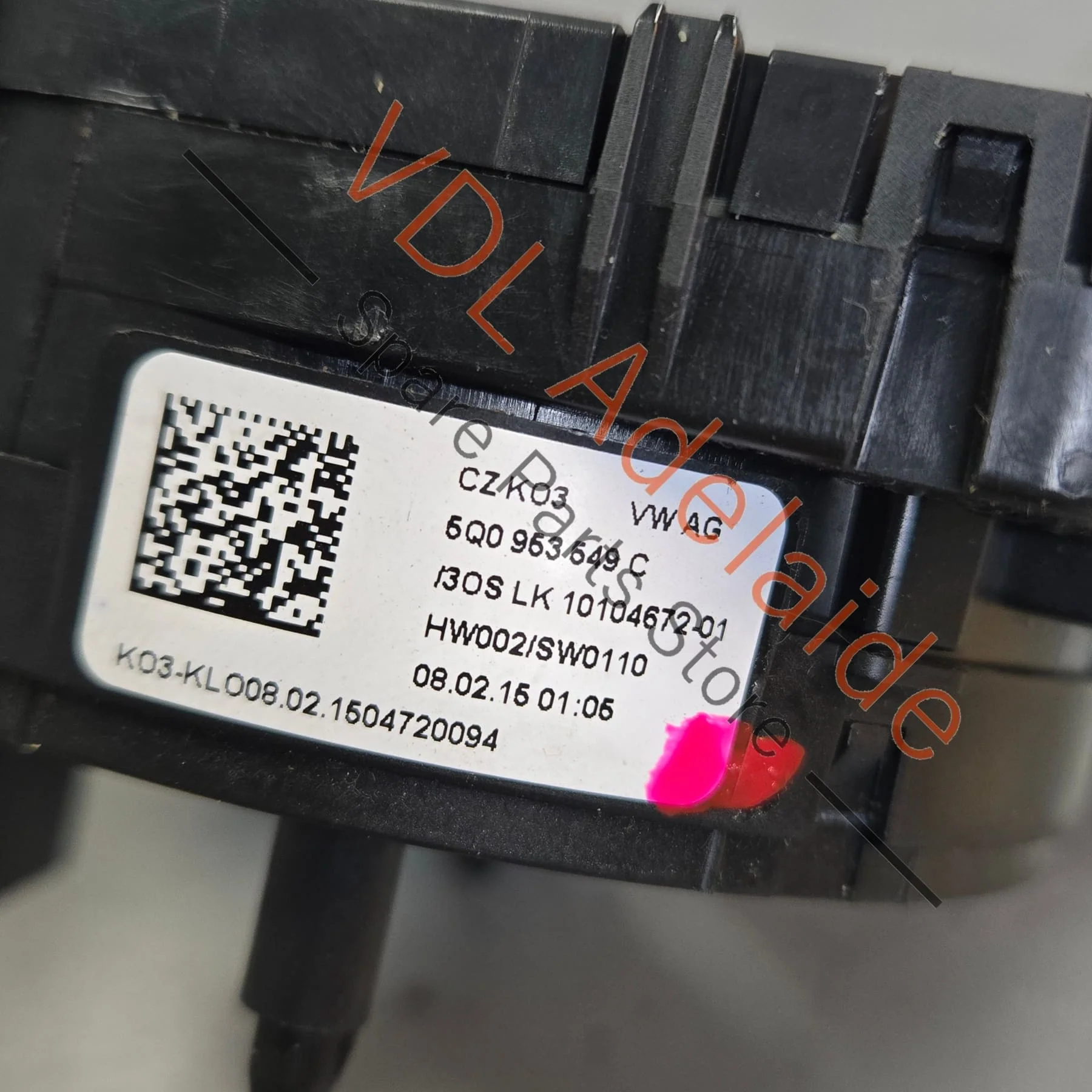VW Golf R MK7 Steering Column Clock Spring Module 5Q0953549C - Image 4