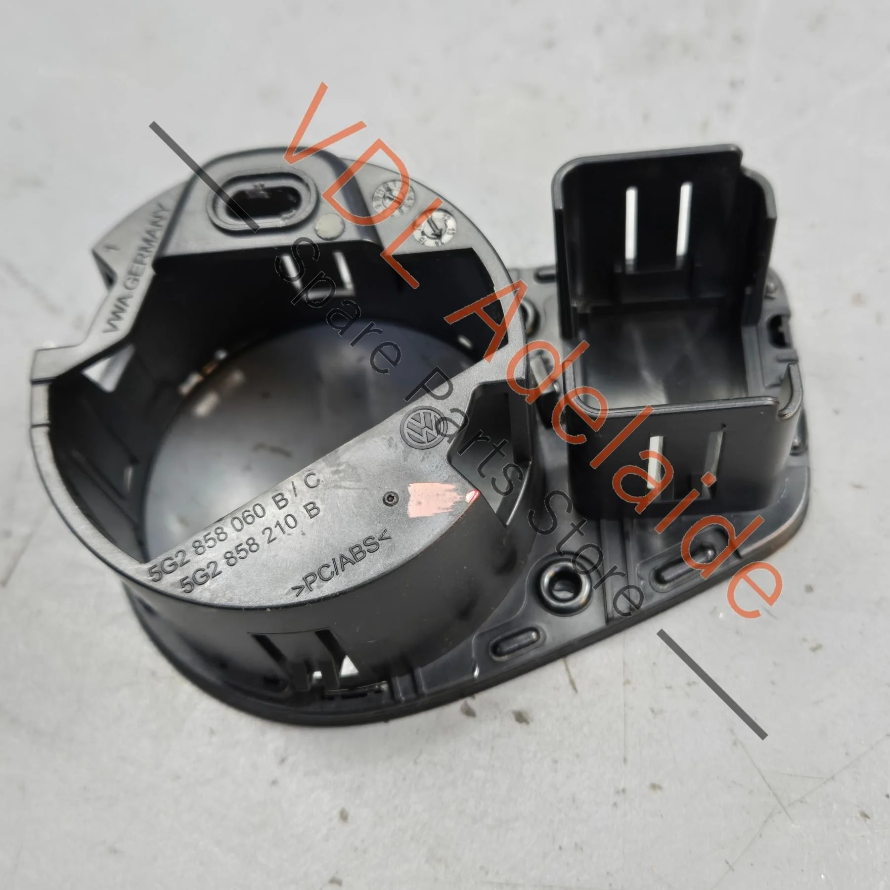 VW Golf MK7 Gloss Black Headlight Switch Surround Dashboard Trim 5G2858060C YI2 - Image 3