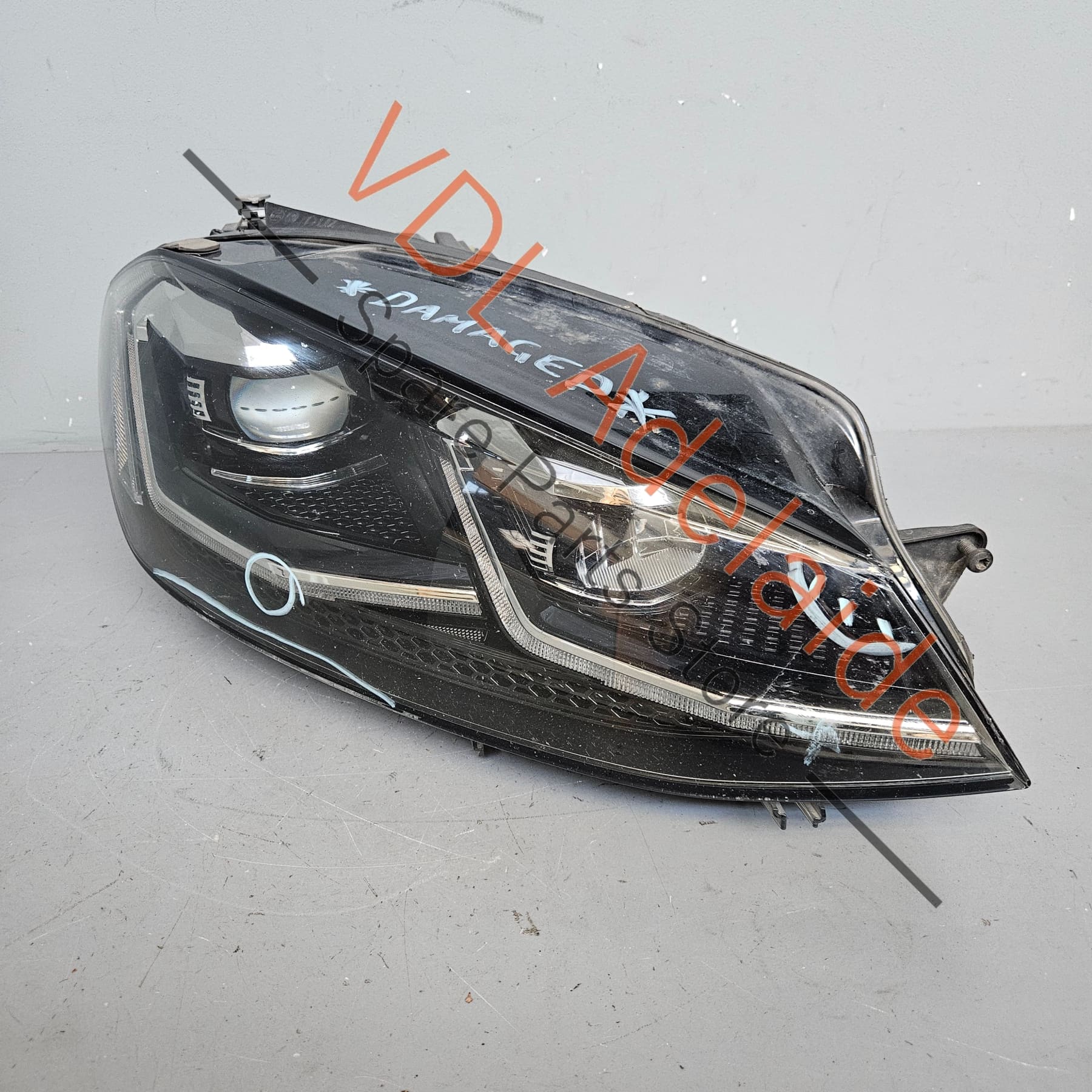 VW Golf R MK7.5 Facelift LED Headlight Head Light Right Side 5G2941114C 5G2941082G *DAMAGED STOCK*
