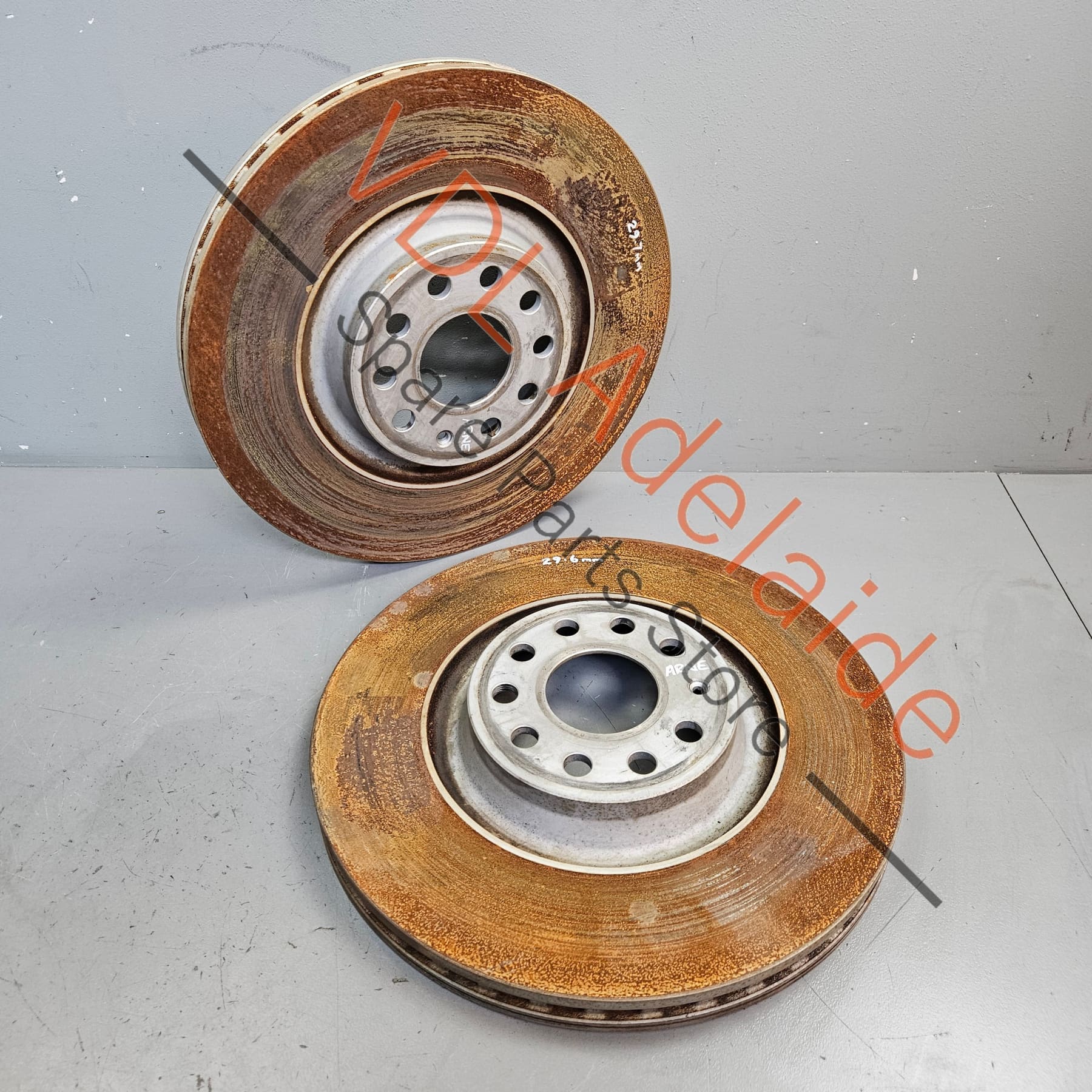 VW Golf MK7 R Front Disc Brake Rotors pair 340mm x 30mm 5Q0615301G