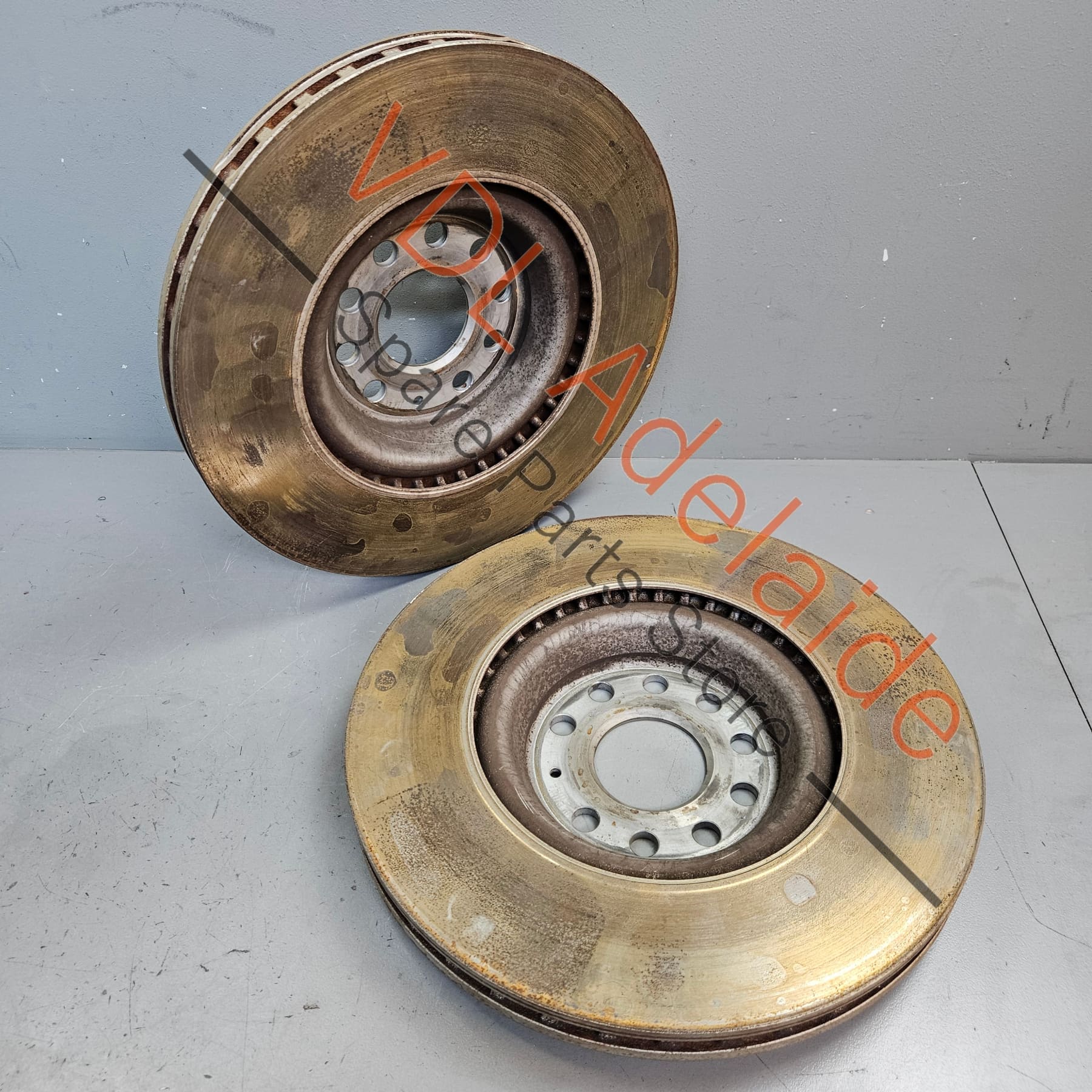 VW Golf MK7 R Front Disc Brake Rotors pair 340mm x 30mm 5Q0615301G - Image 2