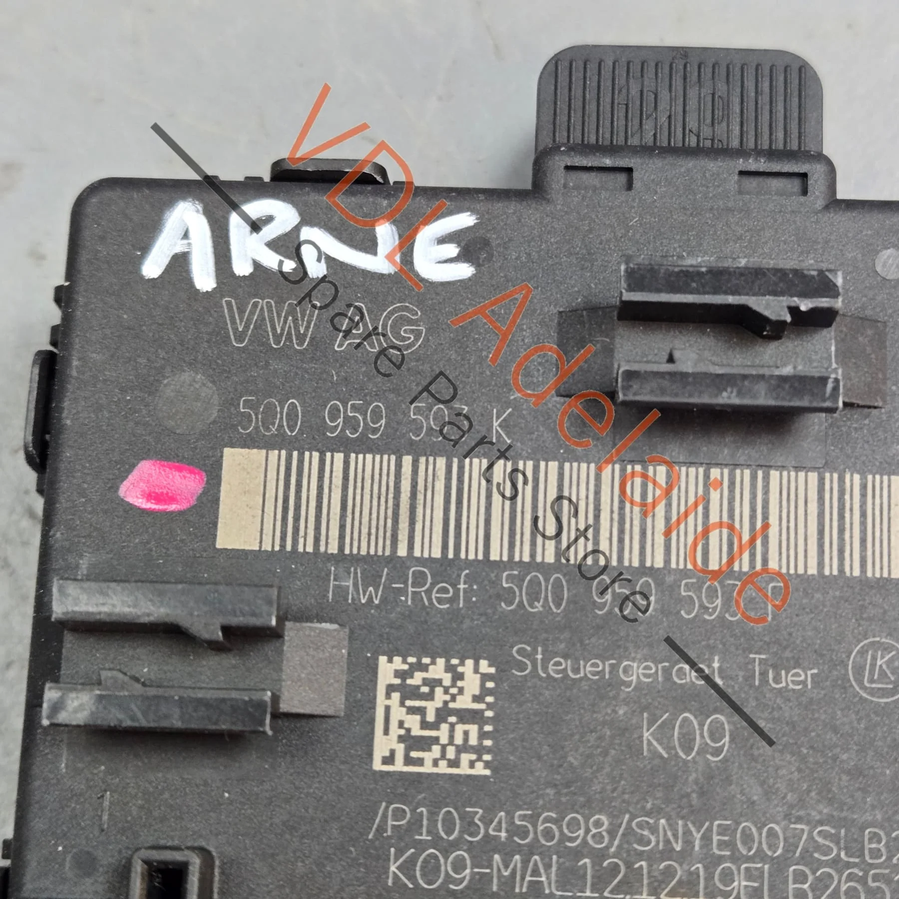 Audi Q3 A3 VW Golf MK7 7.5 Front Drivers Side Door Control Unit 5Q0959593K - Image 2