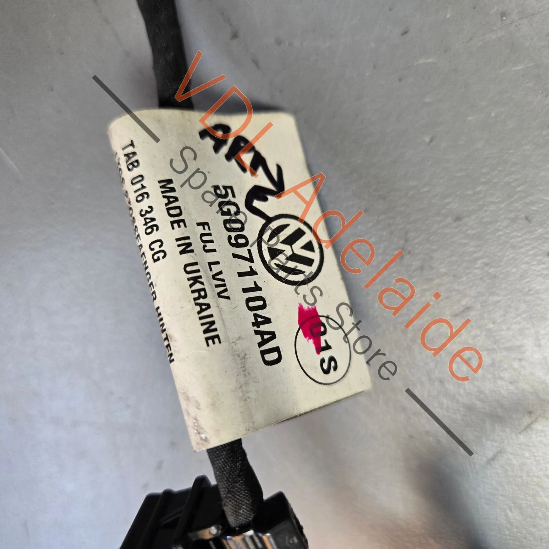 VW Golf Rear Bumper Wire Set for Parking Sensors 5G0971104AD - Image 3