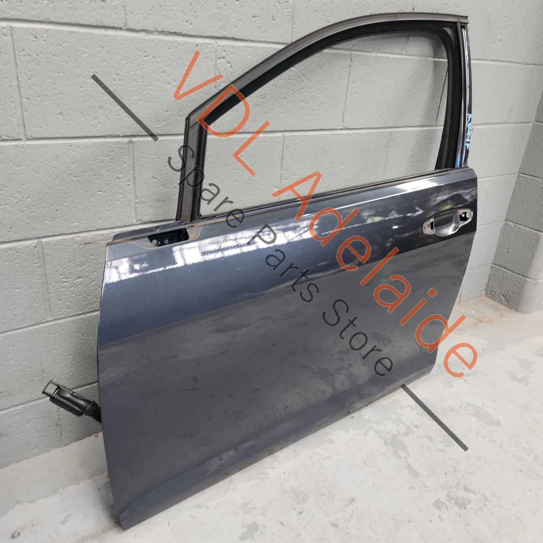 VW Golf MK7 Front Left Door Shell Panel Dark Iron Blue Metallic 8P8P LD5G - Image 5