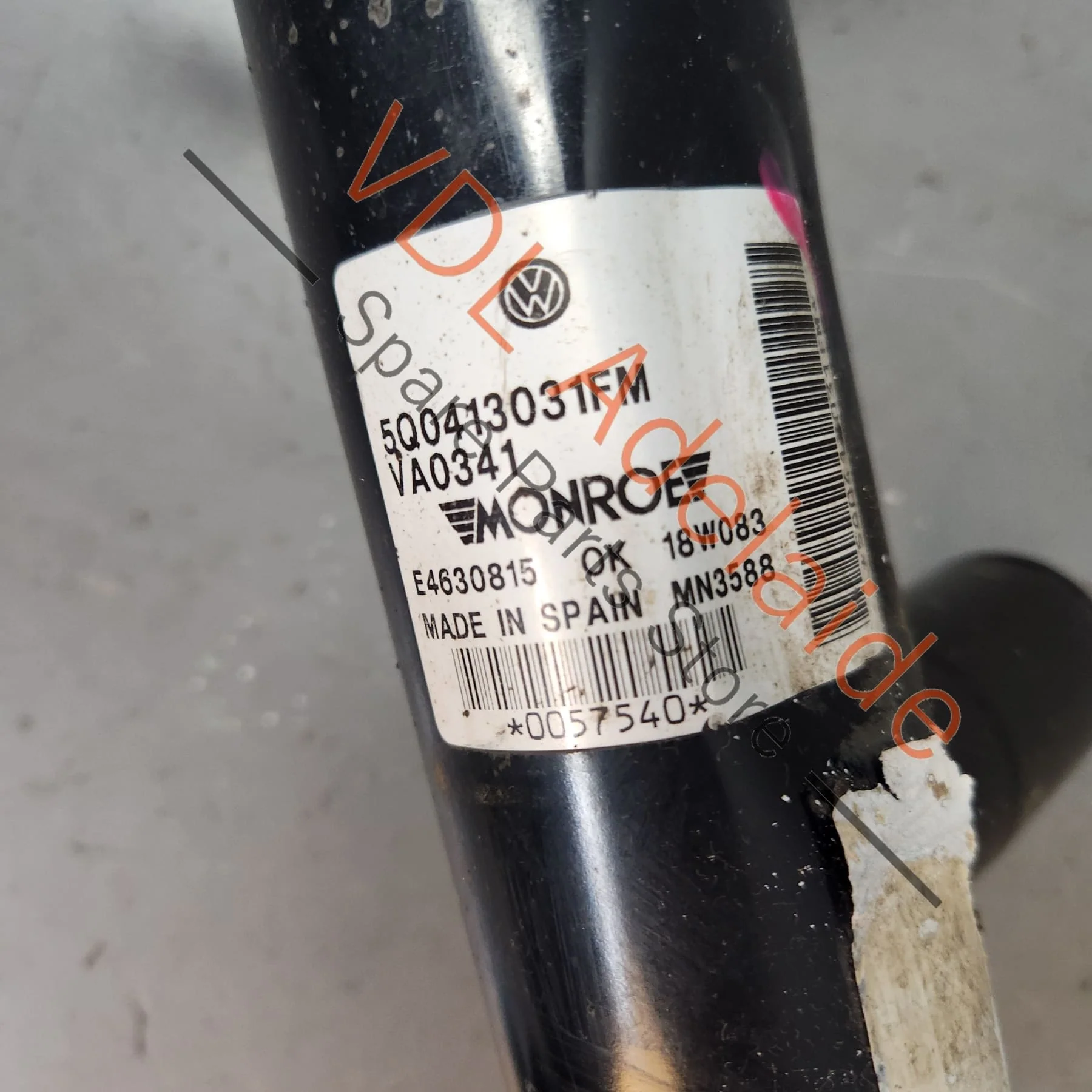 VW Golf MK7 Gti DCC Electronic Front Shock Absorber 5Q0413031FM 5Q0412037JD - Image 5