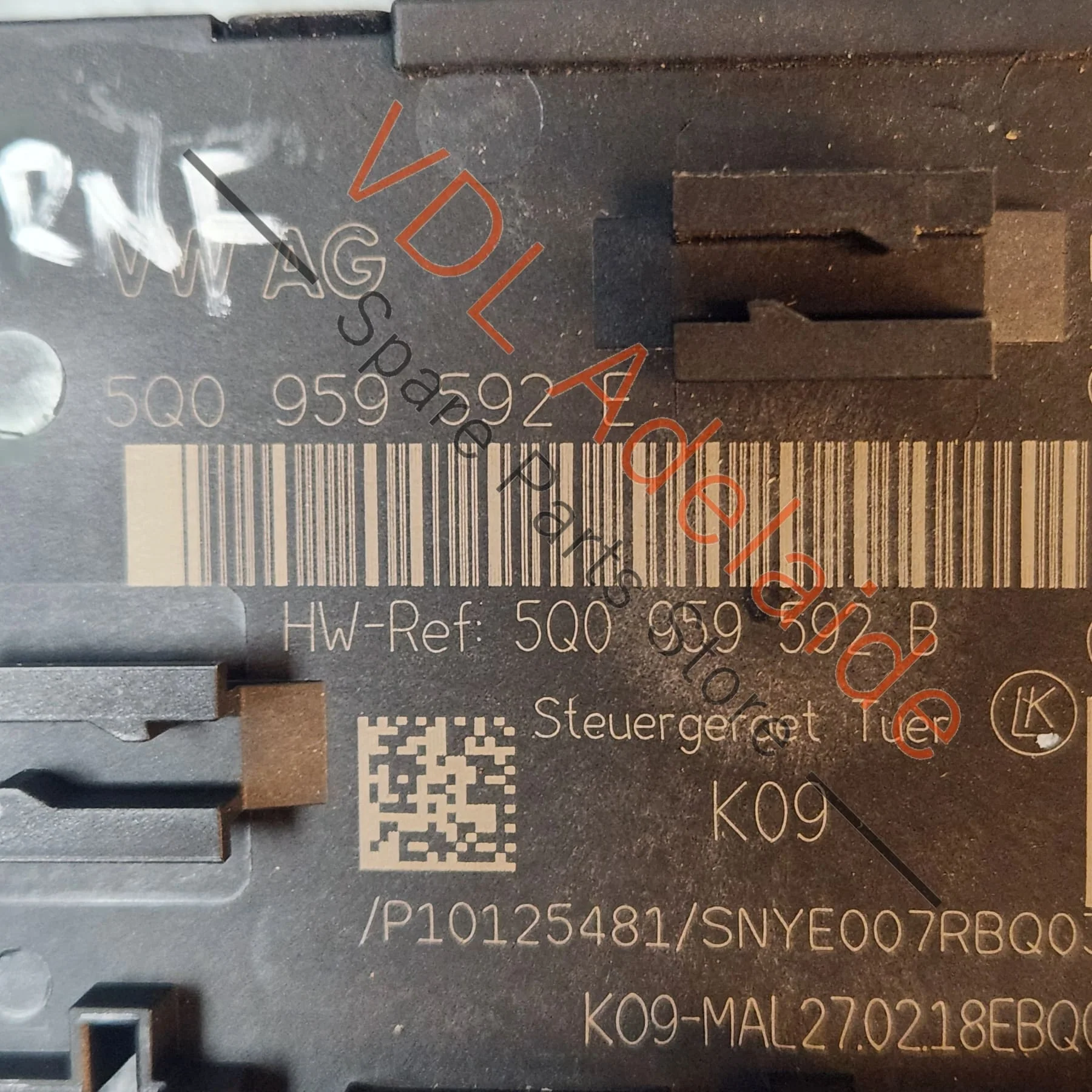 VW Golf MK7 7.5 Front Passenger Door Control Unit Module 5Q0959592E - Image 2