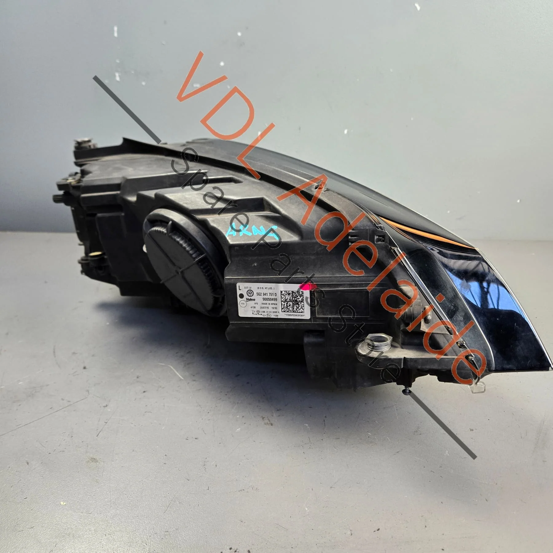 VW Golf R MK7 Left Headlight Head Light LED Genuine OEM 5G2941751D 5G2941753D - Image 11