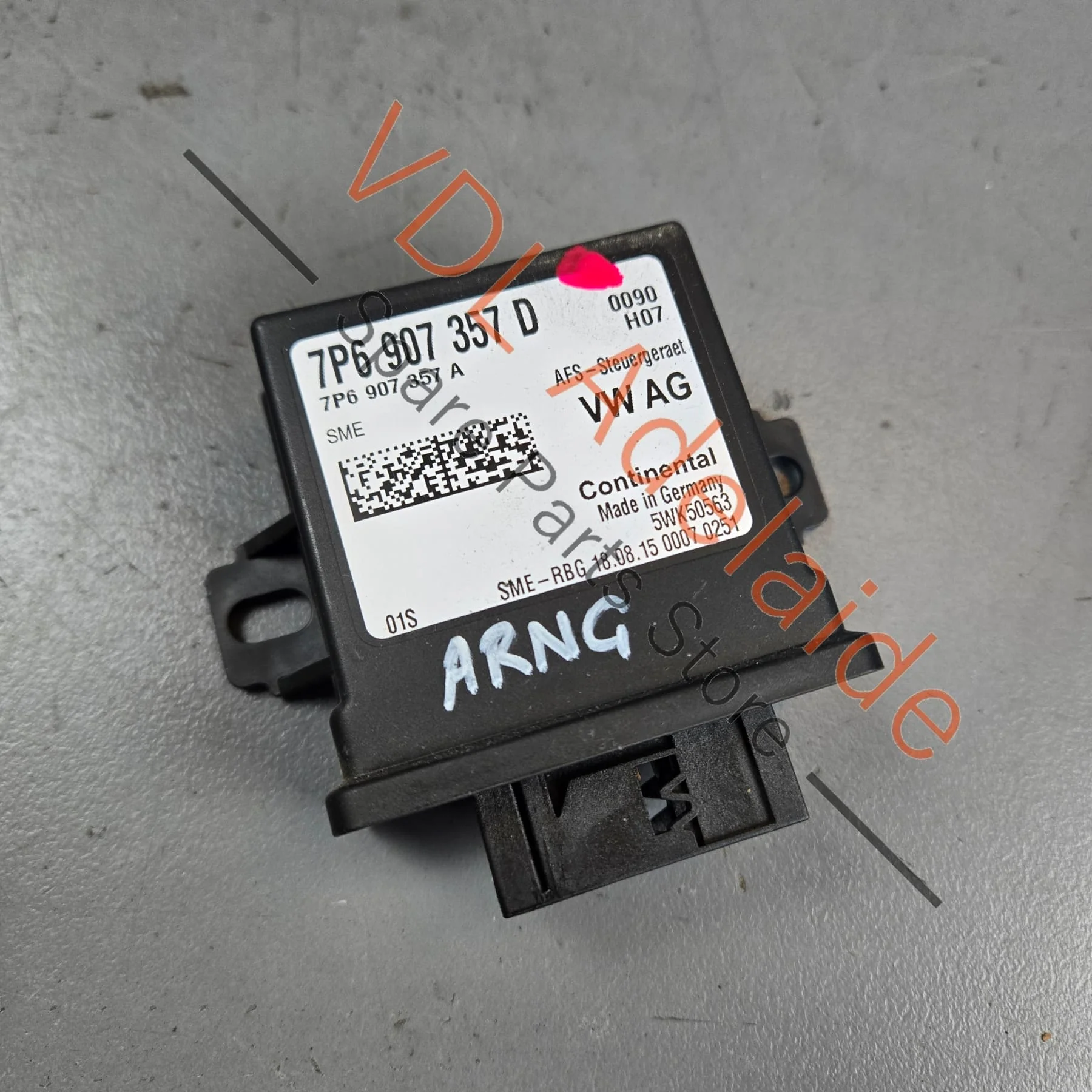 VW Audi Headlight Module for Automatic Range & Cornering Control 7P6907357D
