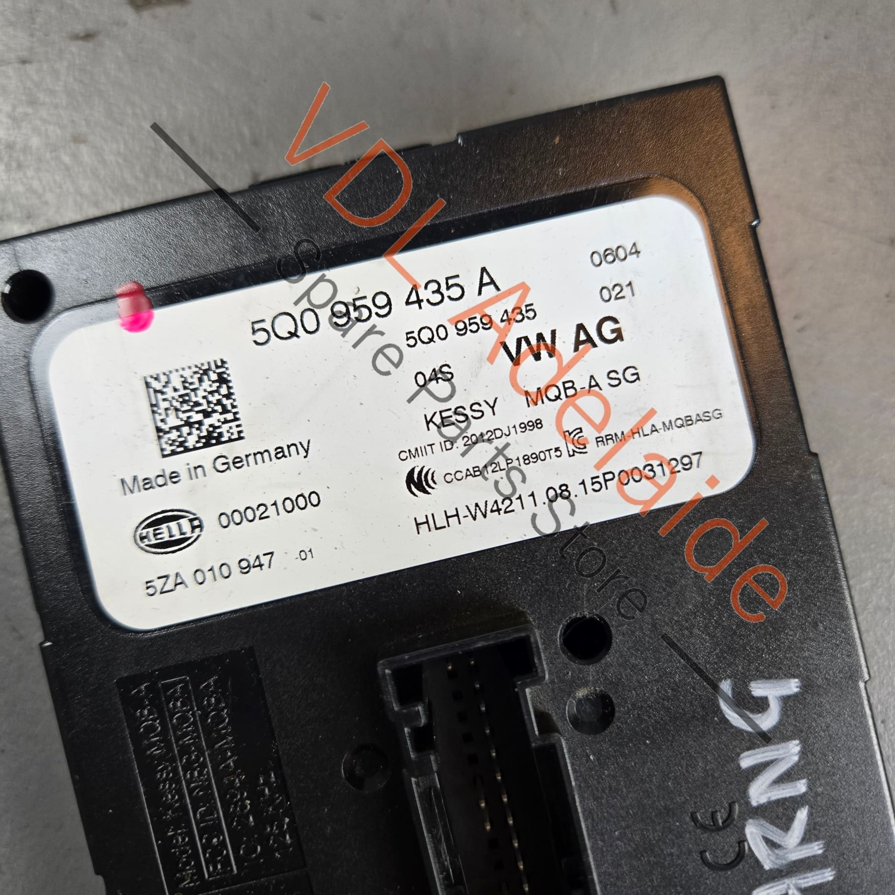 VW Golf MK7 7.5 KESSY Keyless Access Start Control Module 5Q0959435A 5Q0959435B - Image 2
