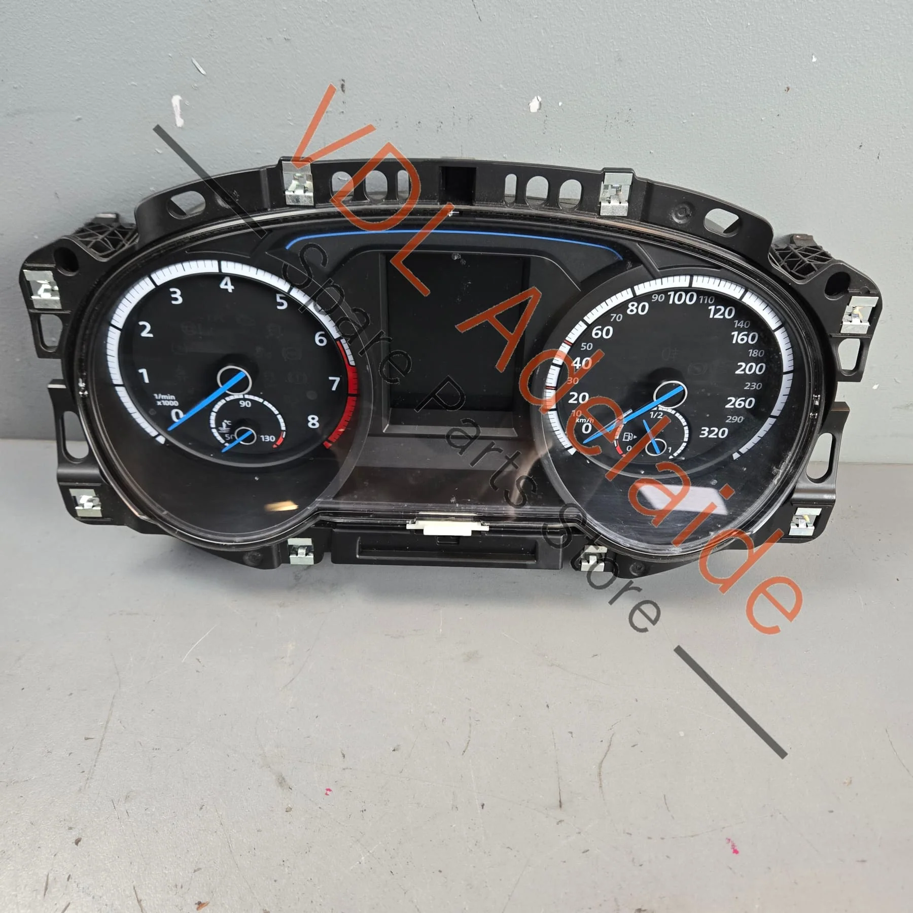 VW Golf R MK7 Combi-instrument Kombiinstrument Gauge Dash Cluster 320 km/h 5G1920758A