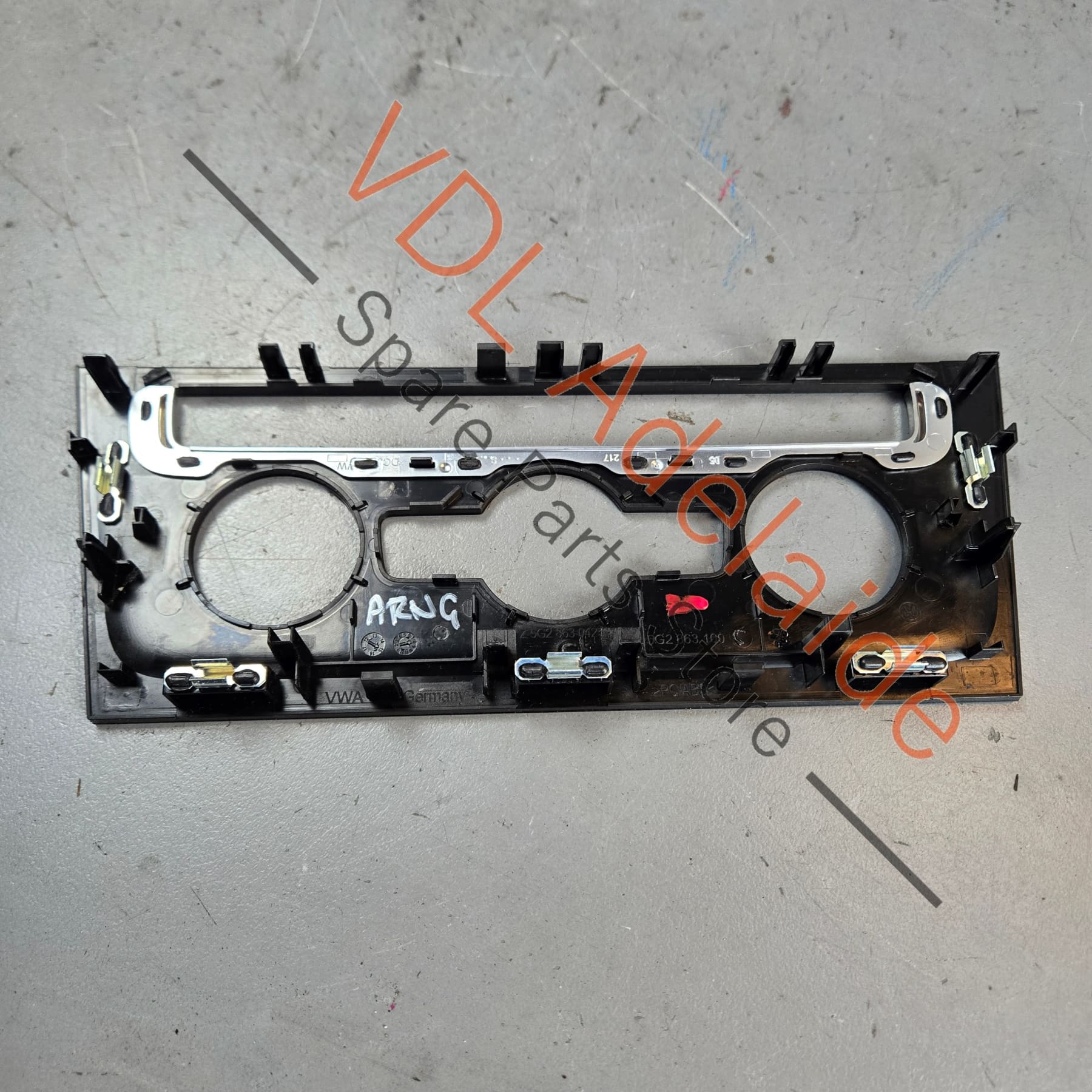 VW Golf MK7 AC Control Swith Cover Interior Trim 5G2863100 5G2863042C - Image 3