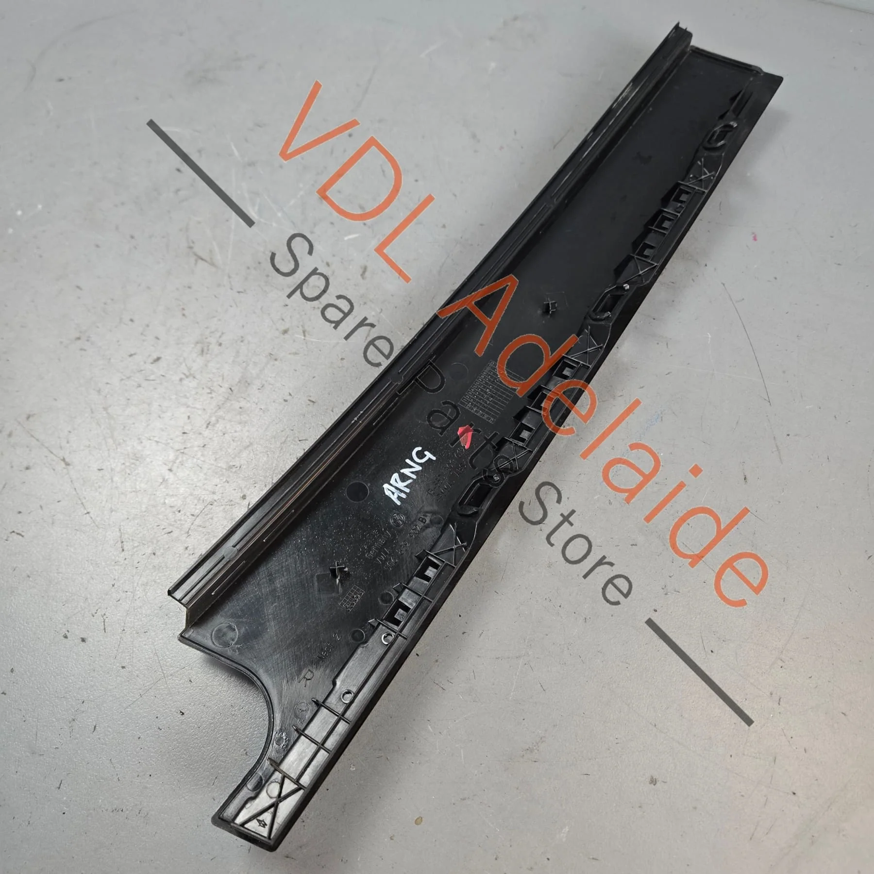 VW Golf Mk7 Gloss Black Rear Right B Pillar Exterior Trim for Door Window Frame 5G6839902B - Image 6