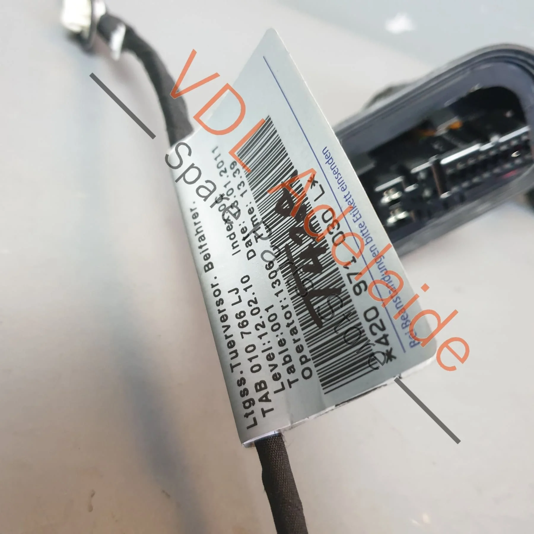 Audi R8 42 Wiring Set for Passenger Door Harness Loom Cable 420971030L Coupe - Image 3