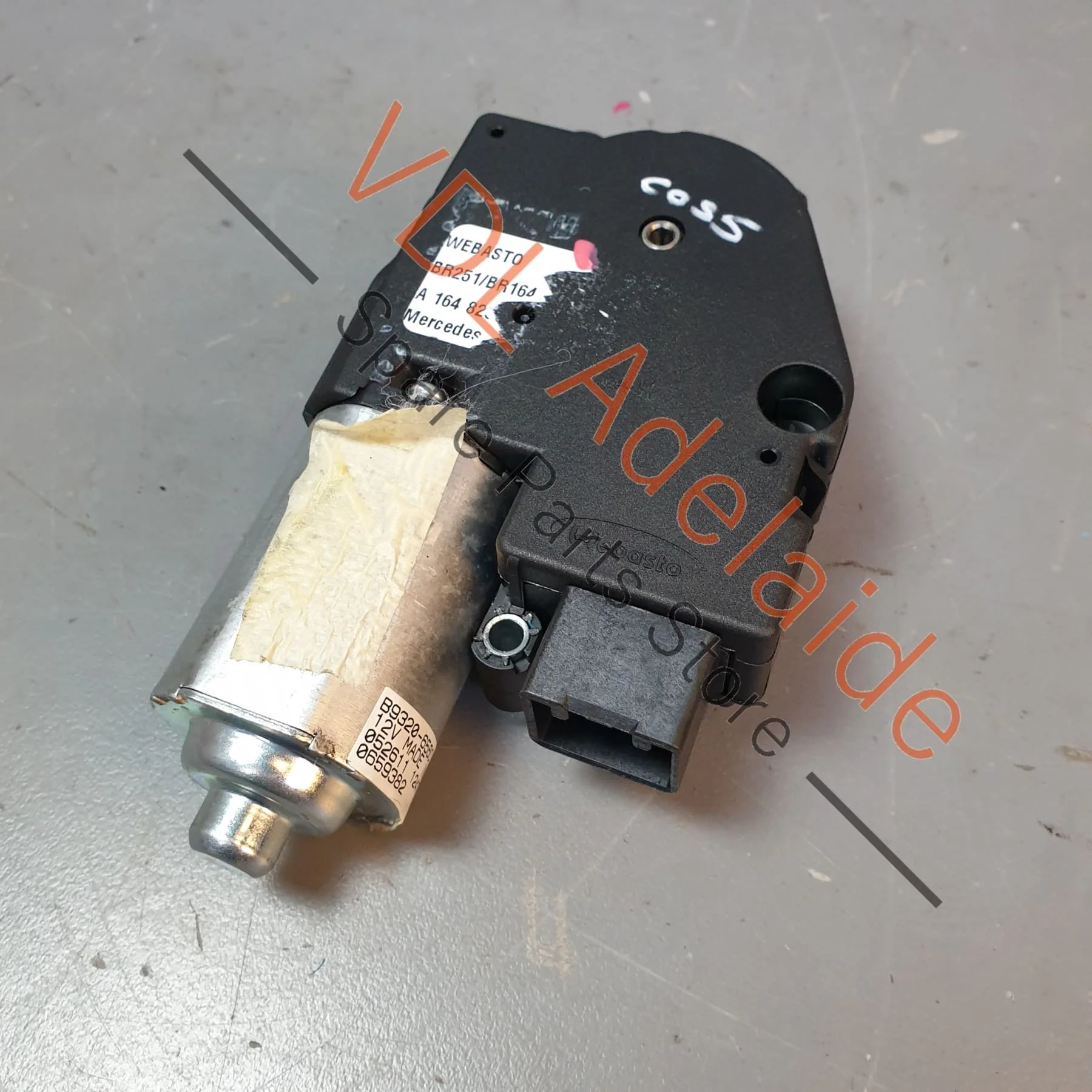 Mercedes W164 Electric Sunroof Motor A1648201442 Power Glass Sliding Sun Roof