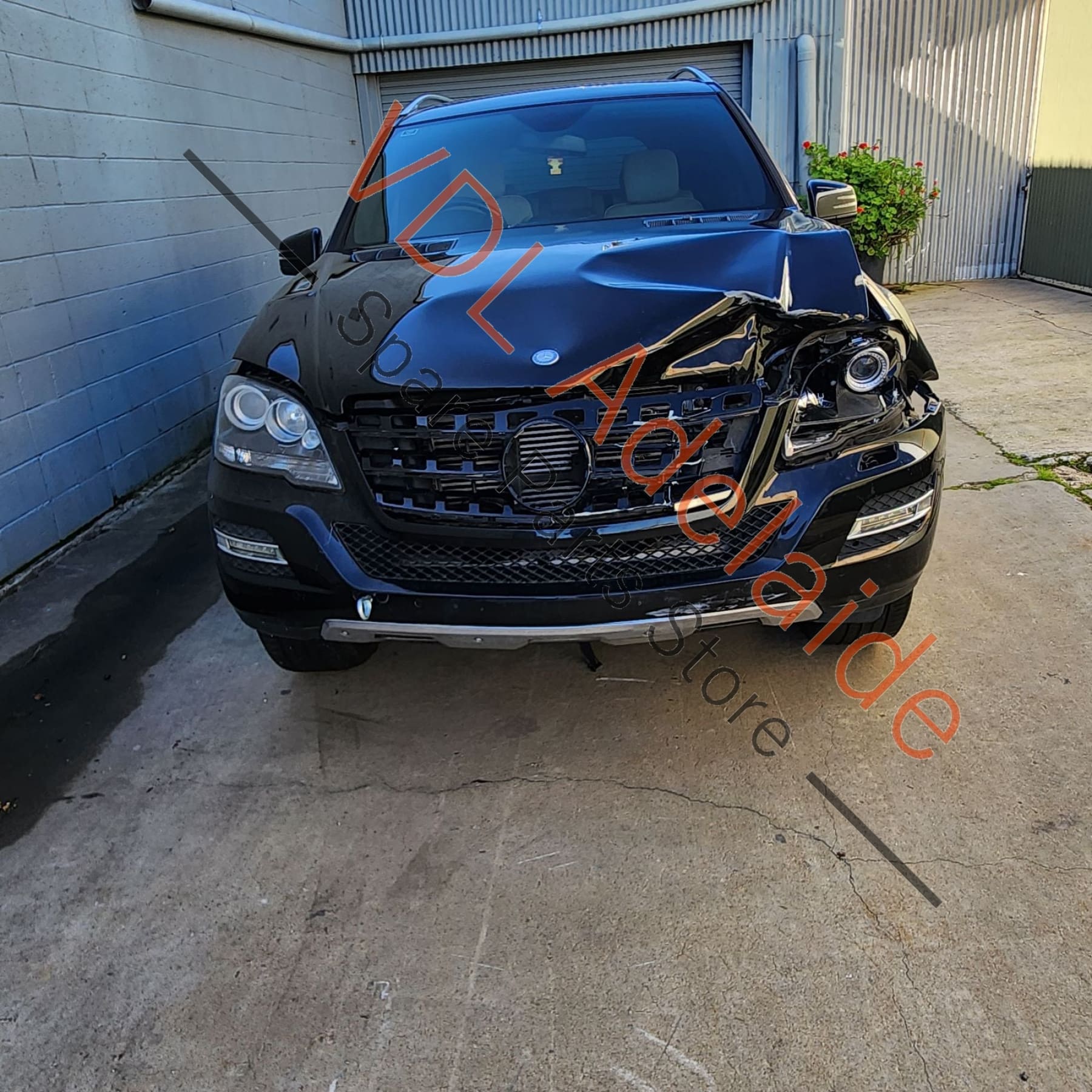 Mercedes W164 Front Stainless Steel Bumper Chrome Trim Diffuser for AMG A1648856423 - Image 3