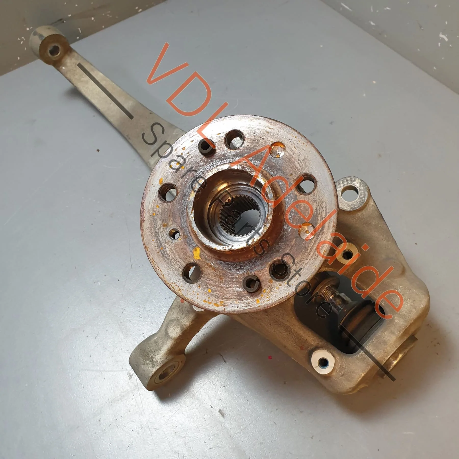 Mercedes W164 Front Left Wheel Bearing Housing Strut Hub Knuckle Stub Axle Suspension A1643302120 A1643301320 - Image 2
