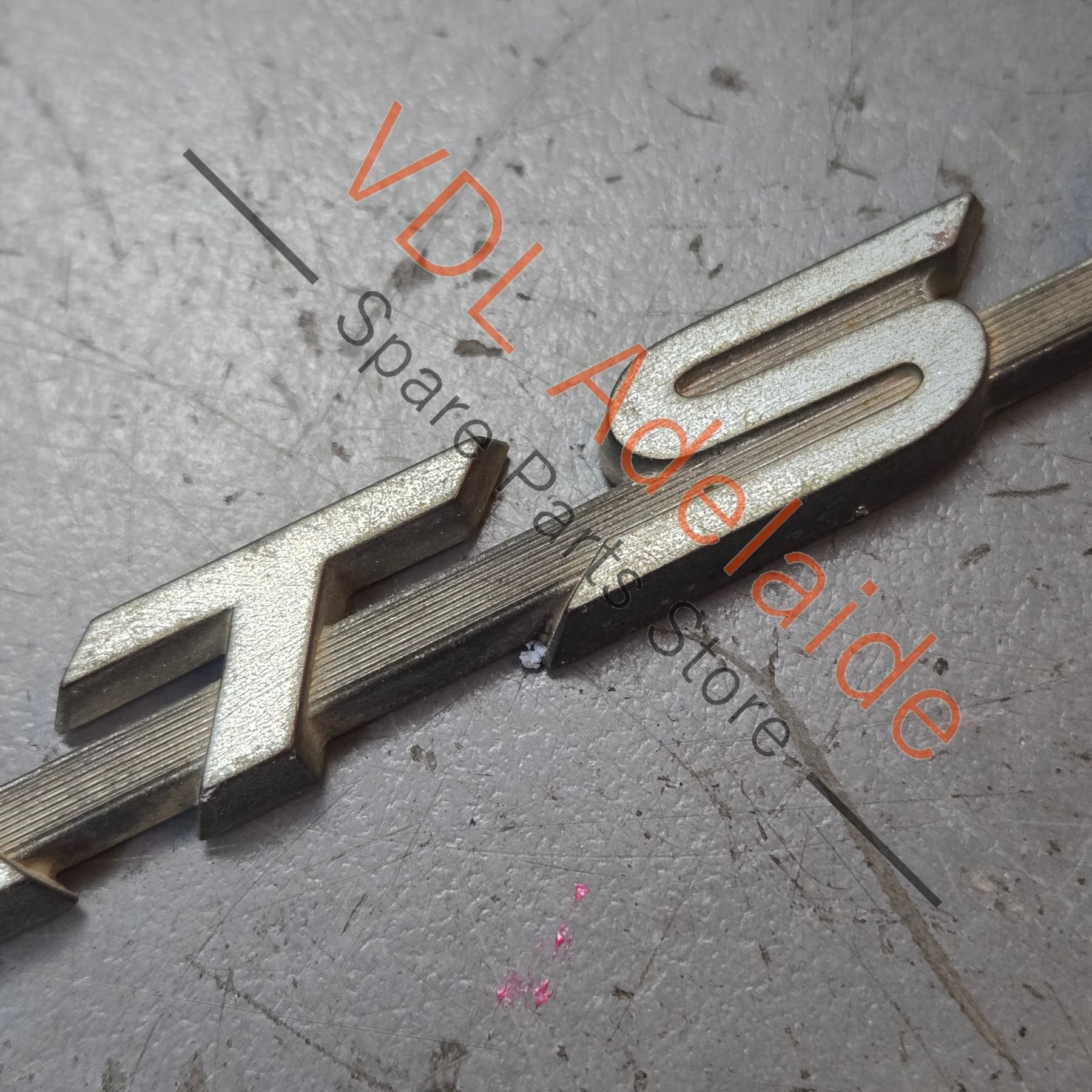 Datsun 1600 510 Rear Trunk Boot Lid Panel Badge Emblem Genuine Chrome #01 - Image 4
