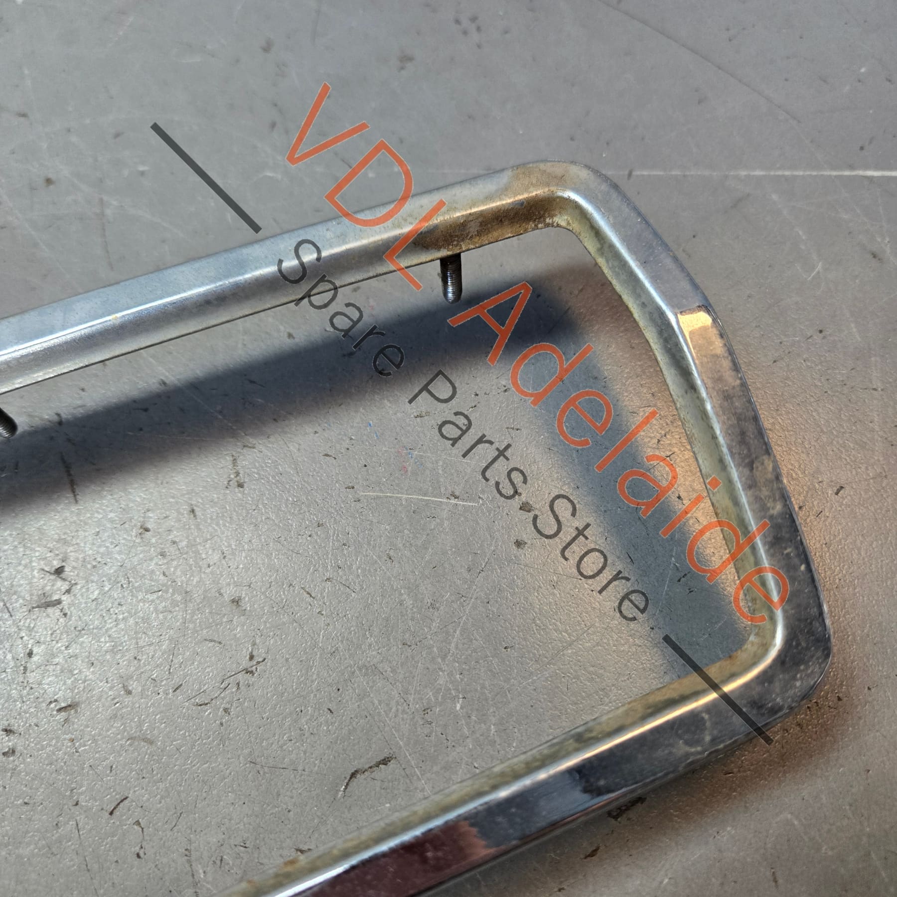 Datsun 1600 510 Rear Right Tail Light Chrome Frame #03 - Image 4