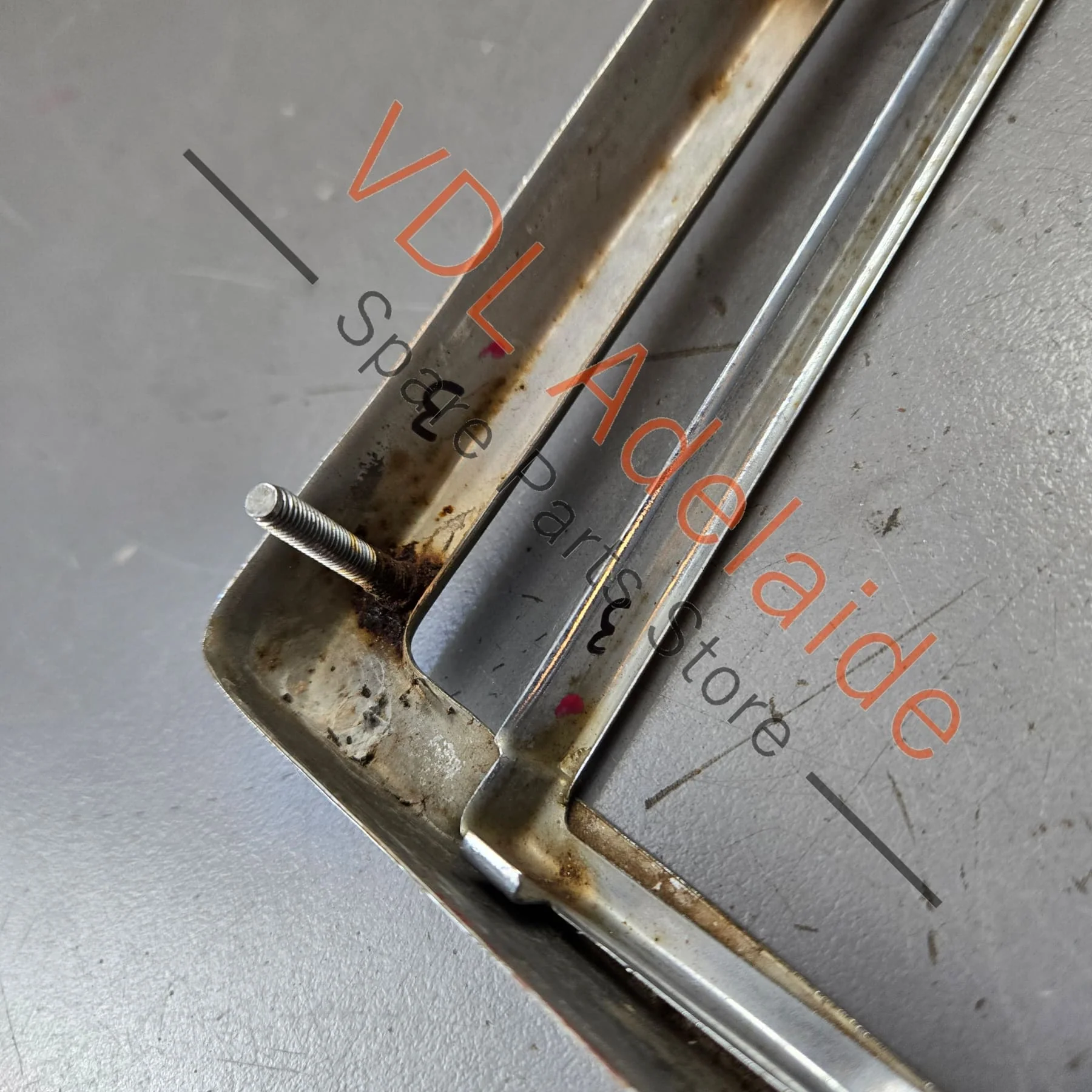 Datsun 1600 510 Rear Right Tail Light Chrome Frame #03 - Image 8