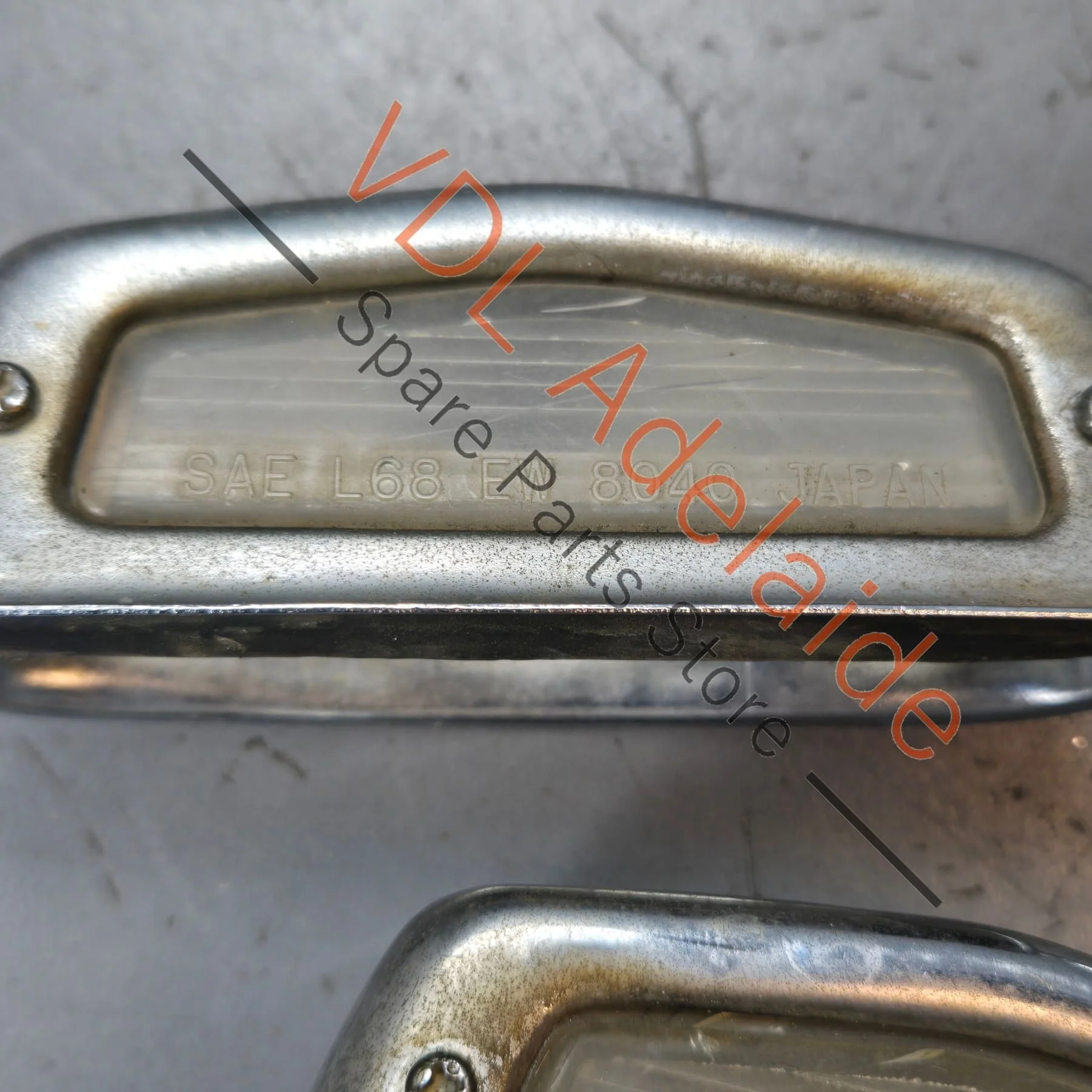 Datsun 1600 510 Licence Plate Light Pair for USA Sedan or Australian Wagon #02 - Image 7