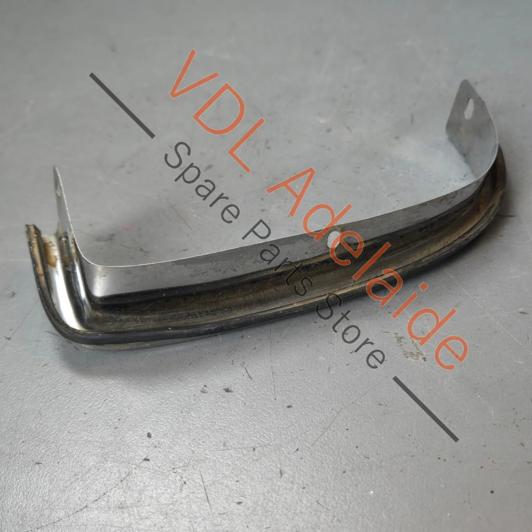 Datsun 1600 510 Front Left Stainless Steel Chrome Fender Trim Eyebrow Mould #01 - Image 6
