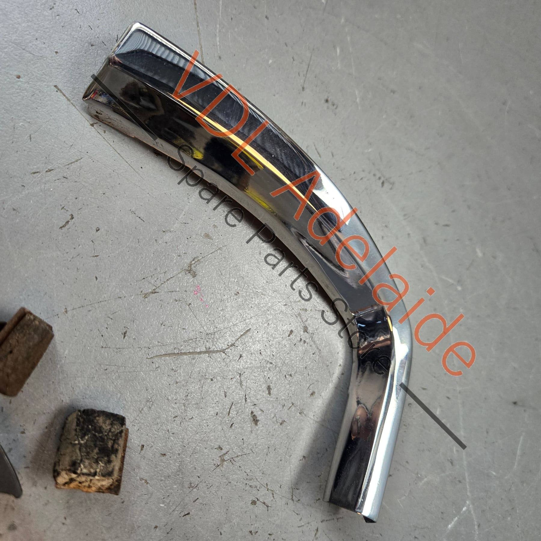 Datsun 240k GT C110 Kenmeri Front Right Fender Chrome Eyebrow Moulding Mould Trim - Image 2