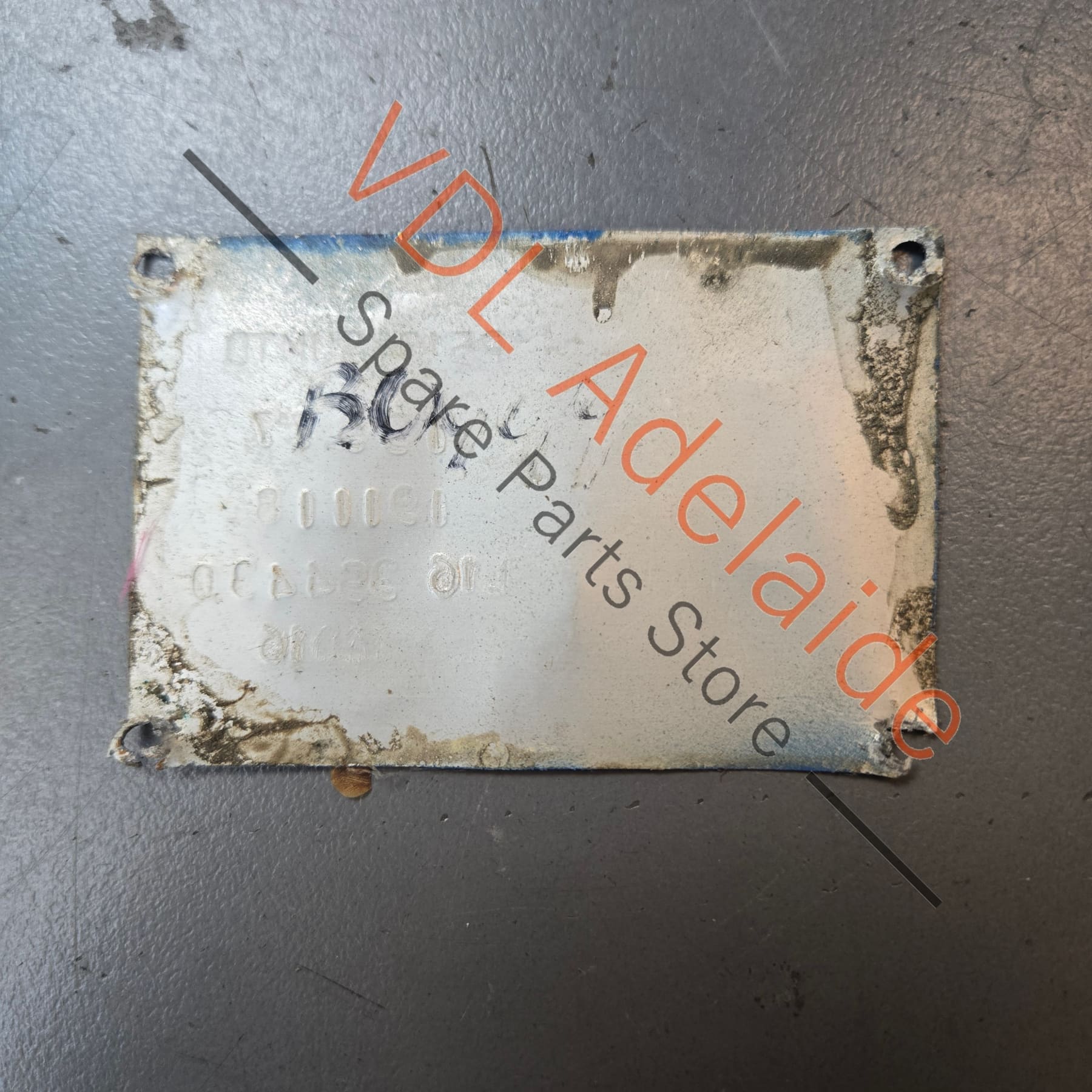Datsun 1600 Sedan Australian Delivered Chassis ID Tag Nostalgic value only, not for registration #13577 - Image 3