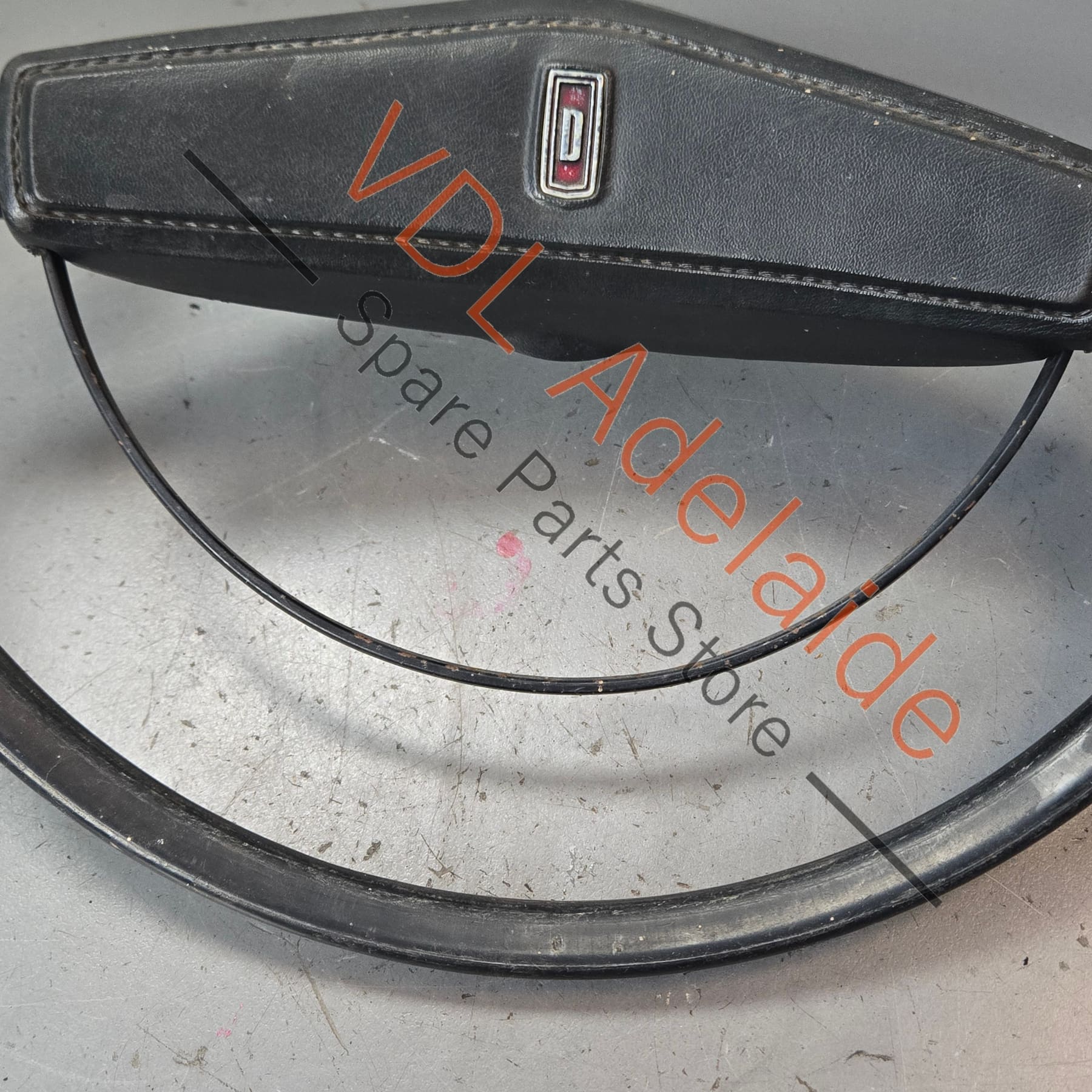 Datsun 1600 510 Original Steering Wheel Complete with Horn Pad Ring Button 48420-A0800 D8400-A1100 - Image 7