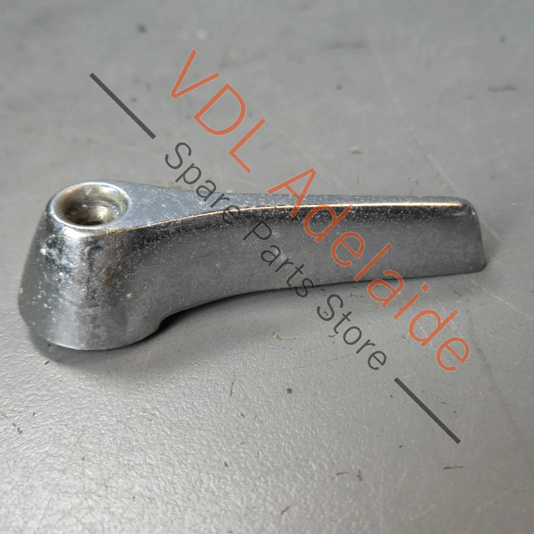 Datsun 1000 B10 Inner Door Opening Handle Interior Trim Chrome #01 - Image 2