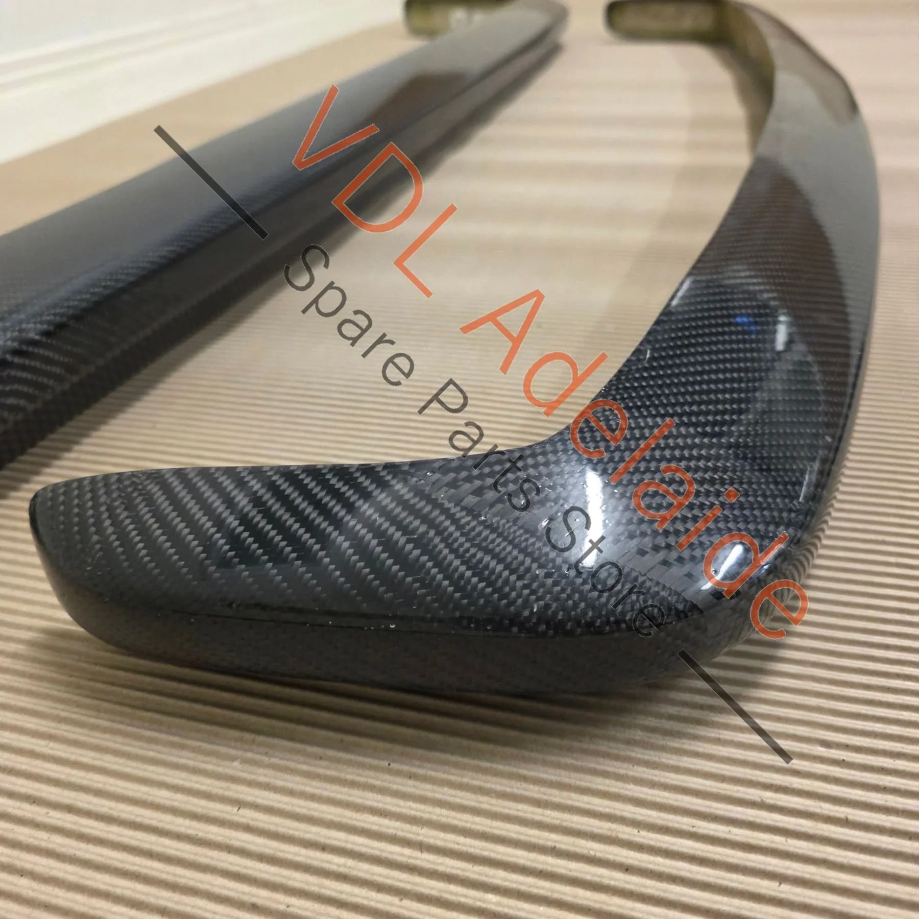 Datsun 510 1600 Bluebird Lightweight Exposed Carbon Fibre Bumper Bar Set Front & Back 2.5kg pair! Aftermarket - Image 3
