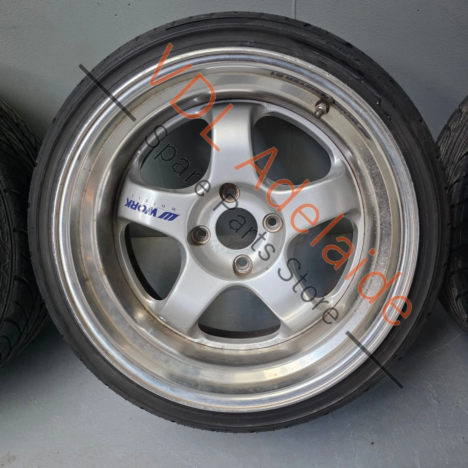 Work Meister S1 17x9 (-10 offset) & 17x10 (0 offset) 4x114.3 Early Silvia 180SX Corolla Datsun Aftermarket - Image 5