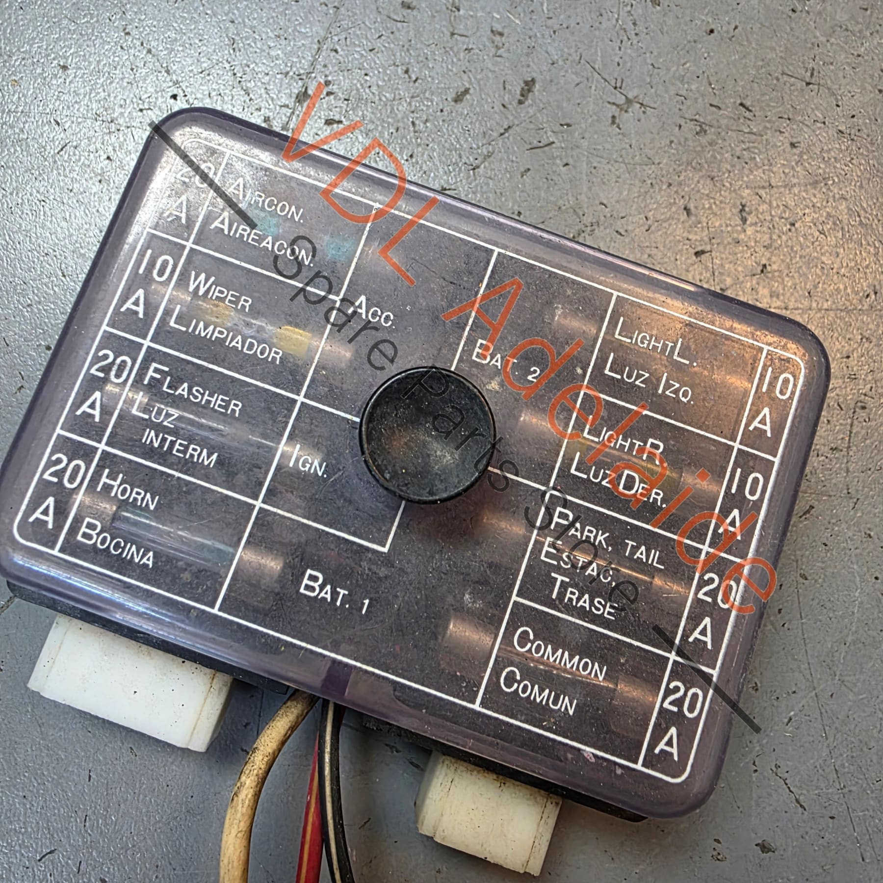 Datsun 1600 510 Engine Bay Fuse Block Board Panel 25410-A8625 25410-N0915 25411-A8625 25411-N0915 - Image 3