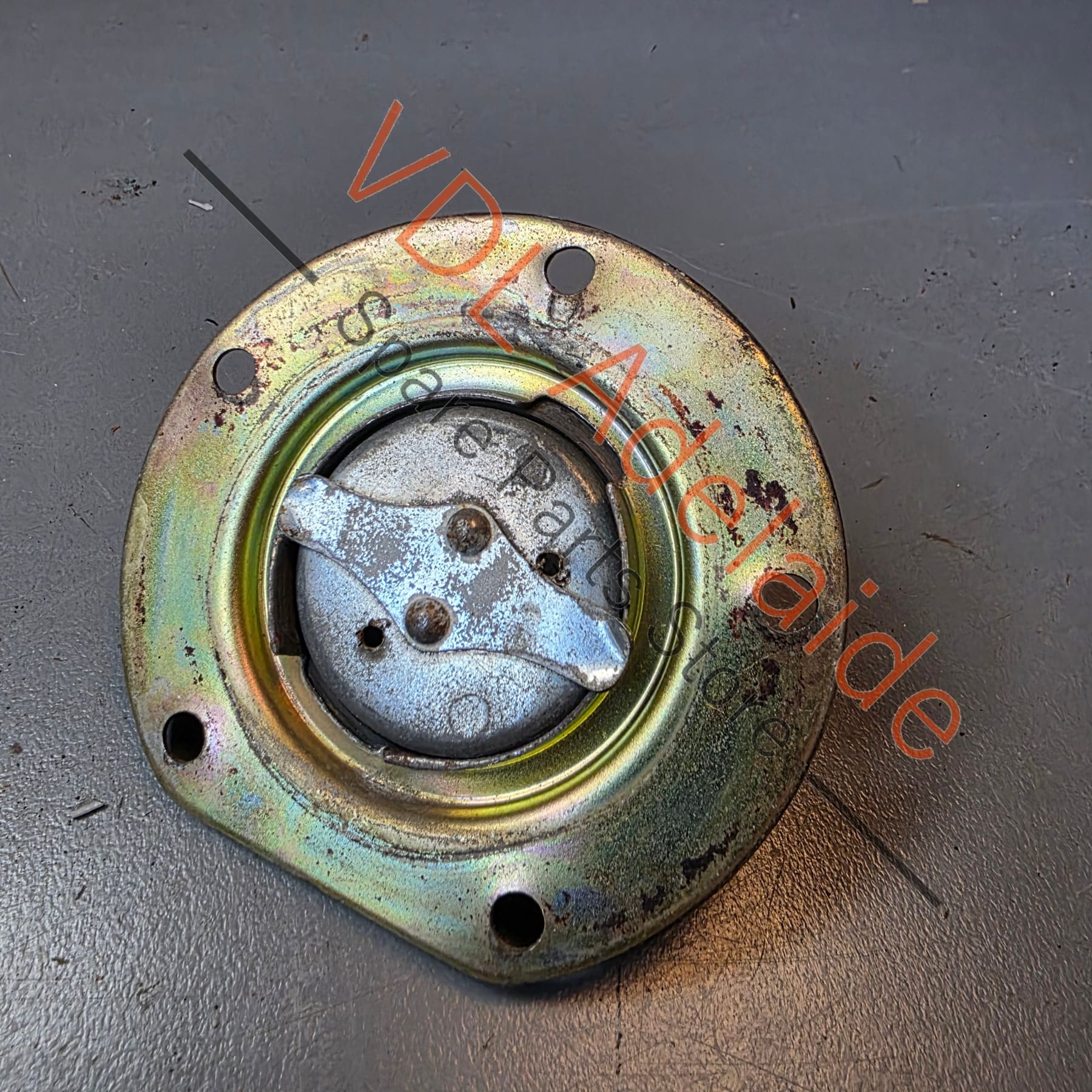 Datsun 1600 510 Fuel Filler Cap with Mounting Cover Bracket #02 - Image 2