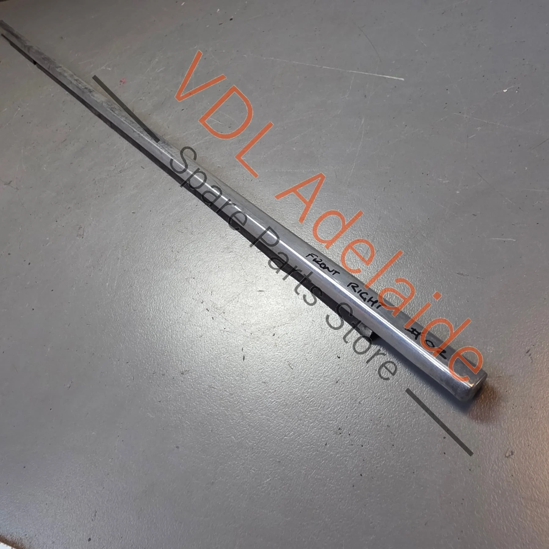 Datsun 1600 510 Front Right Door Chrome Aperture Trim Stainless 80820-N1600 #02 - Image 5