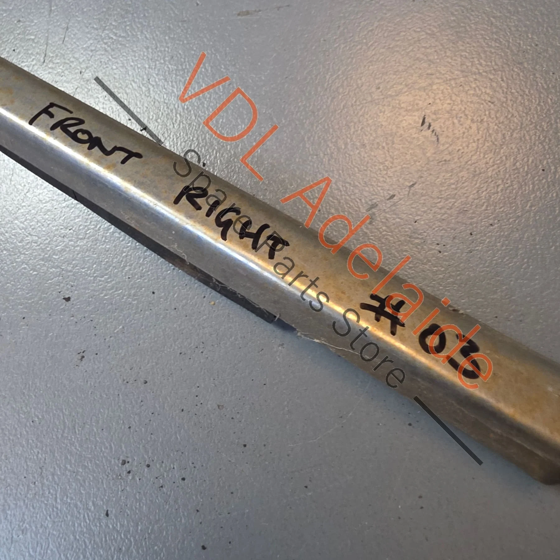 Datsun 1600 510 Front Right Door Chrome Aperture Trim Stainless 80820-N1600 #03 - Image 5