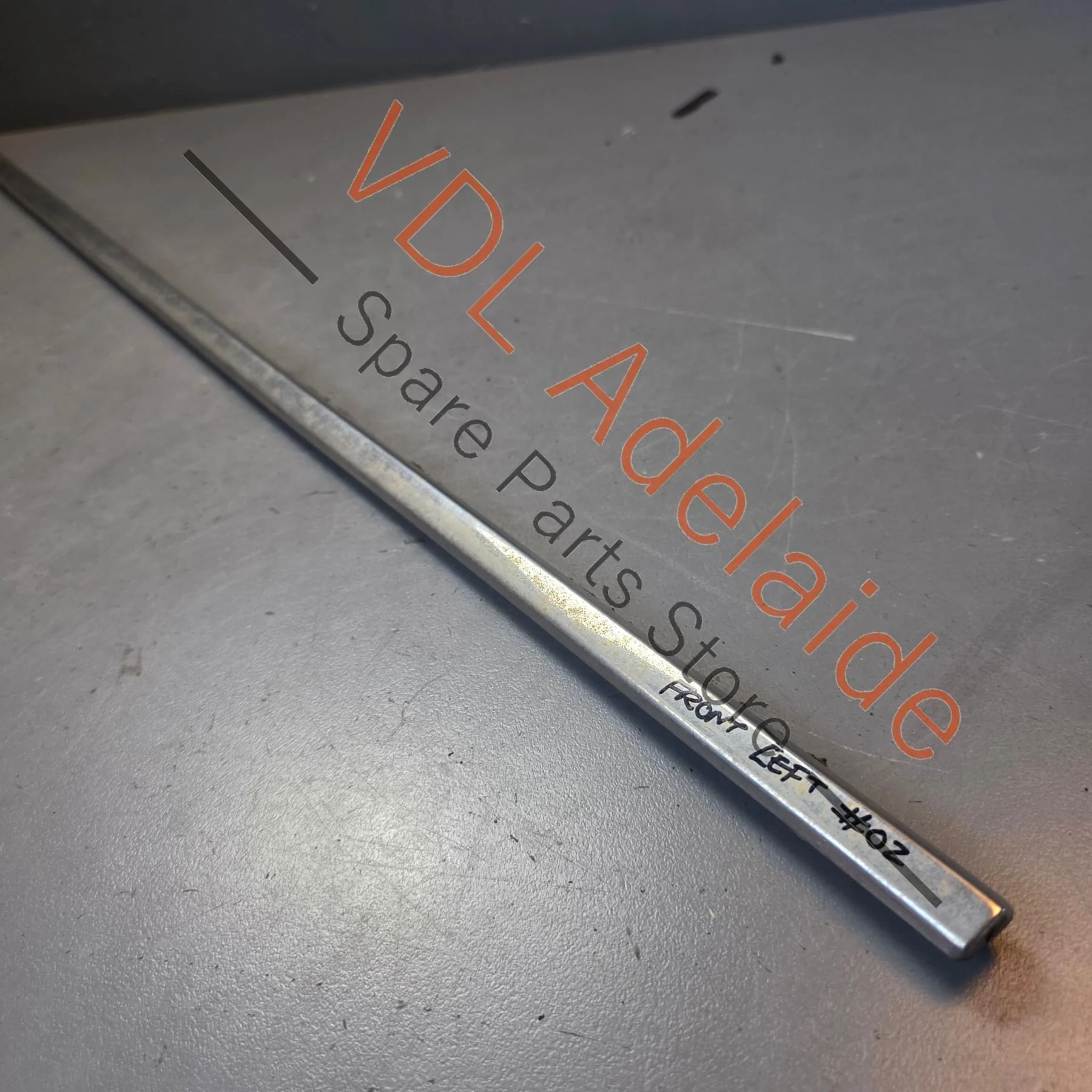 Datsun 1600 510 Front Left Door Chrome Aperture Trim Stainless 80821-N1600 #02