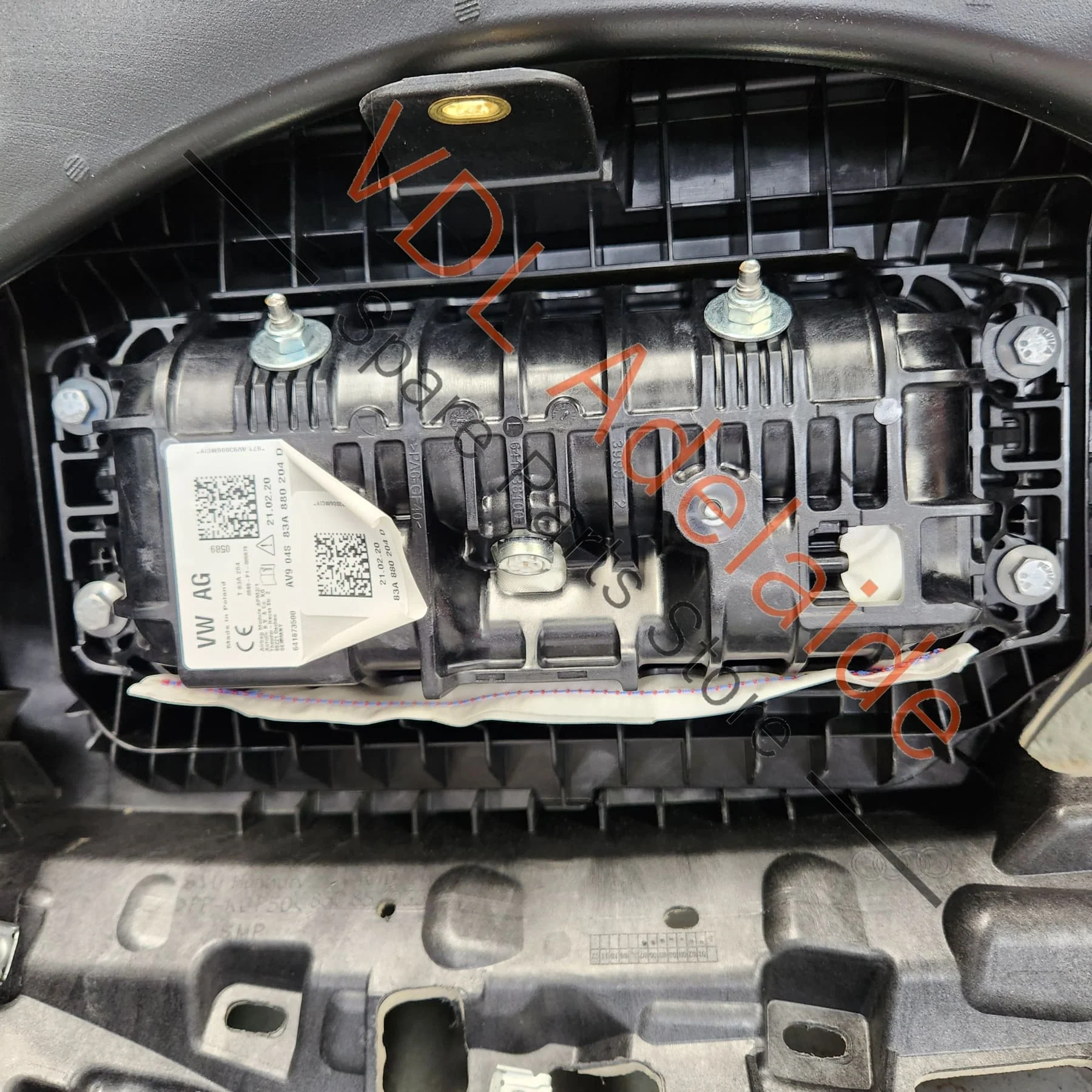 Audi Q3 RSQ3 RHD Dashboard Dash & Passenger Airbag Kit 83C857001A 24A 83A880204D - Image 7