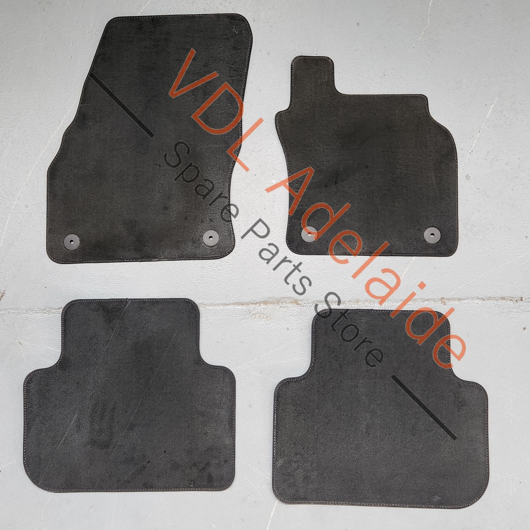 Audi Q3 SQ3 RSQ3 Set of Floor Mats Carpets for RHD Model 80C863691 QA5