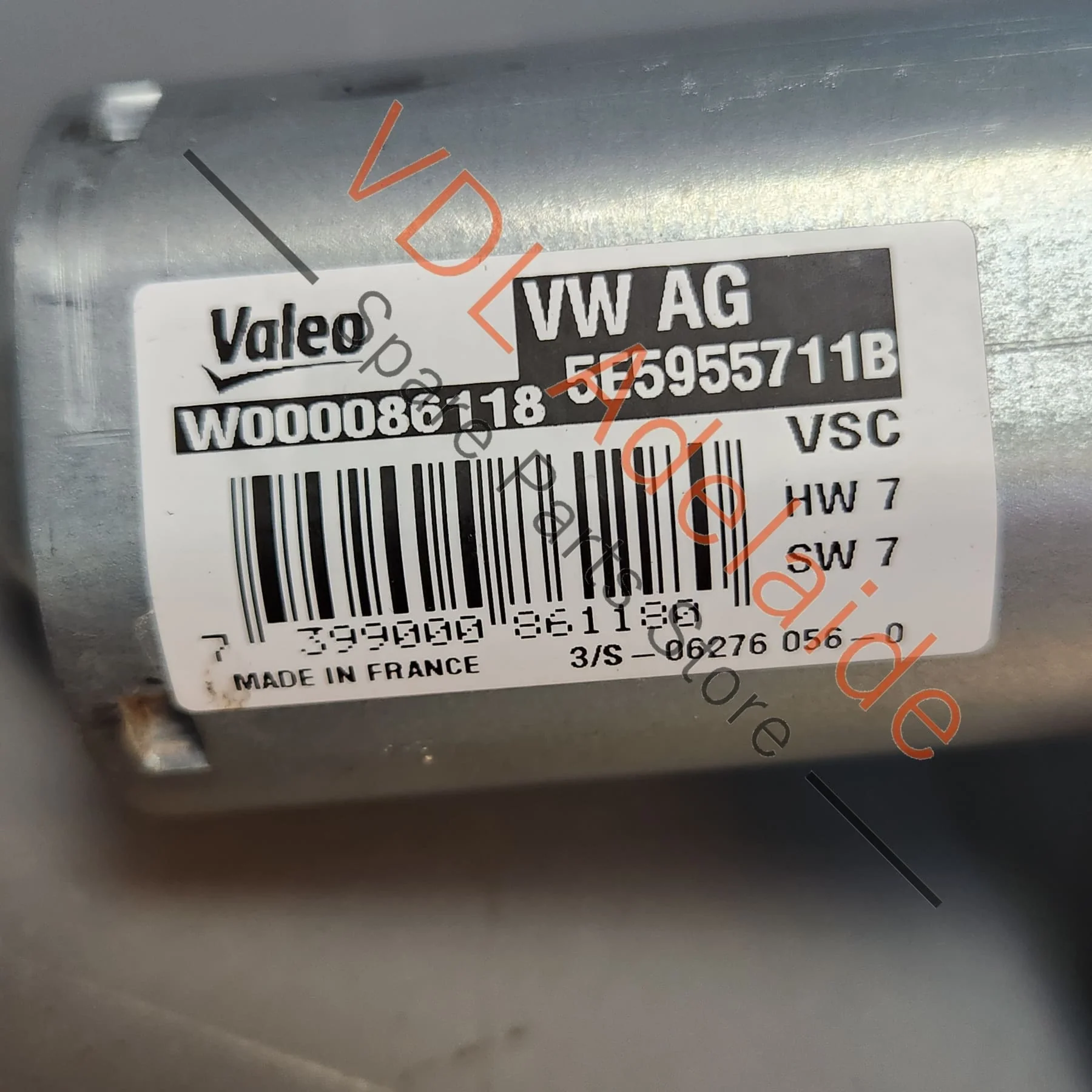 Audi Q3 RSQ3 Rear Windscreen Window Wiper Motor 5E5955711B - Image 2