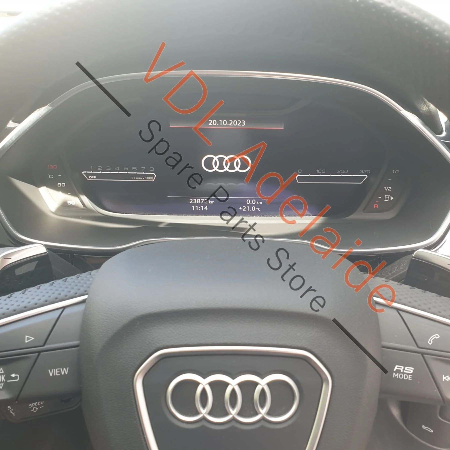 Audi RSQ3 F3 Bumper PDC Parking Sensor Bracket Holder 83A919289 - Image 6