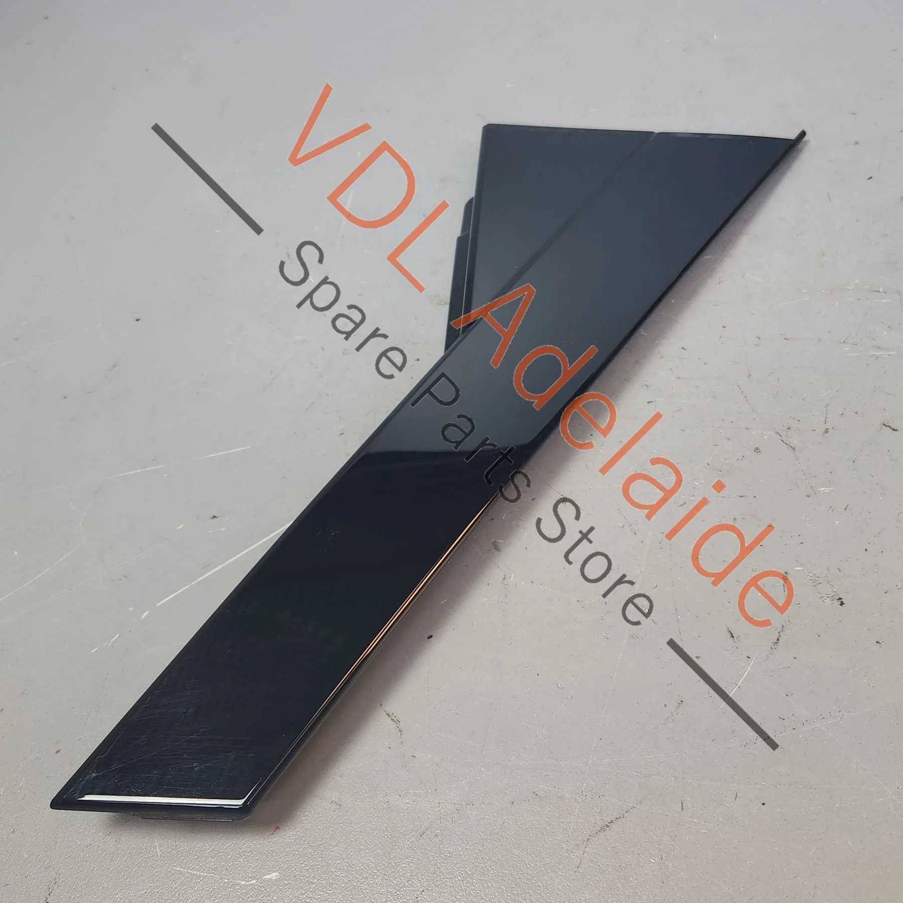 Audi RSQ3 Q3 F3 Rear Right Door Exterior C Pillar Trim Molding Gloss Black 83A839904A - Image 6