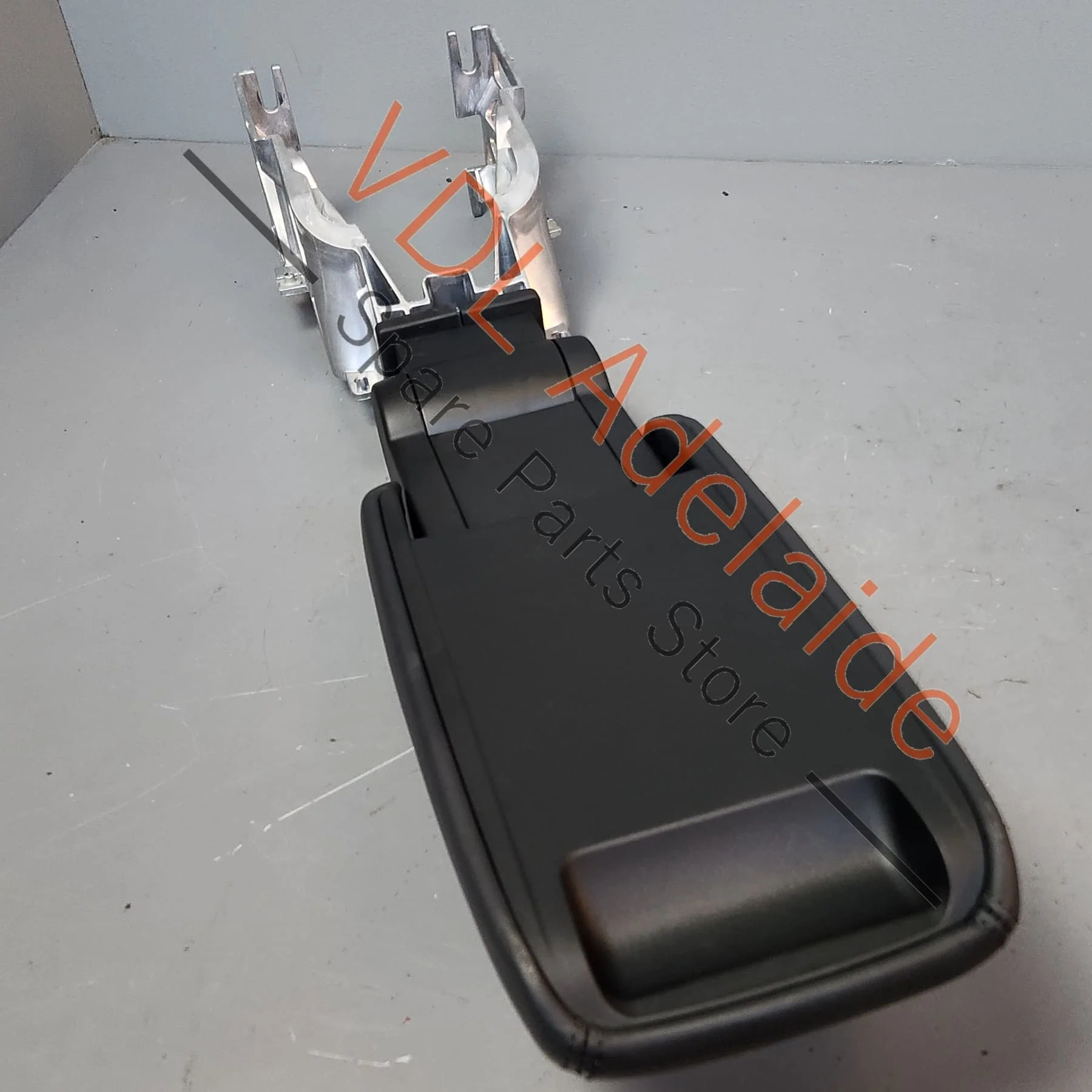 Audi RSQ3 F3 Interior Middle Armrest Black with Grey Stitch 83A864207B 25D - Image 8