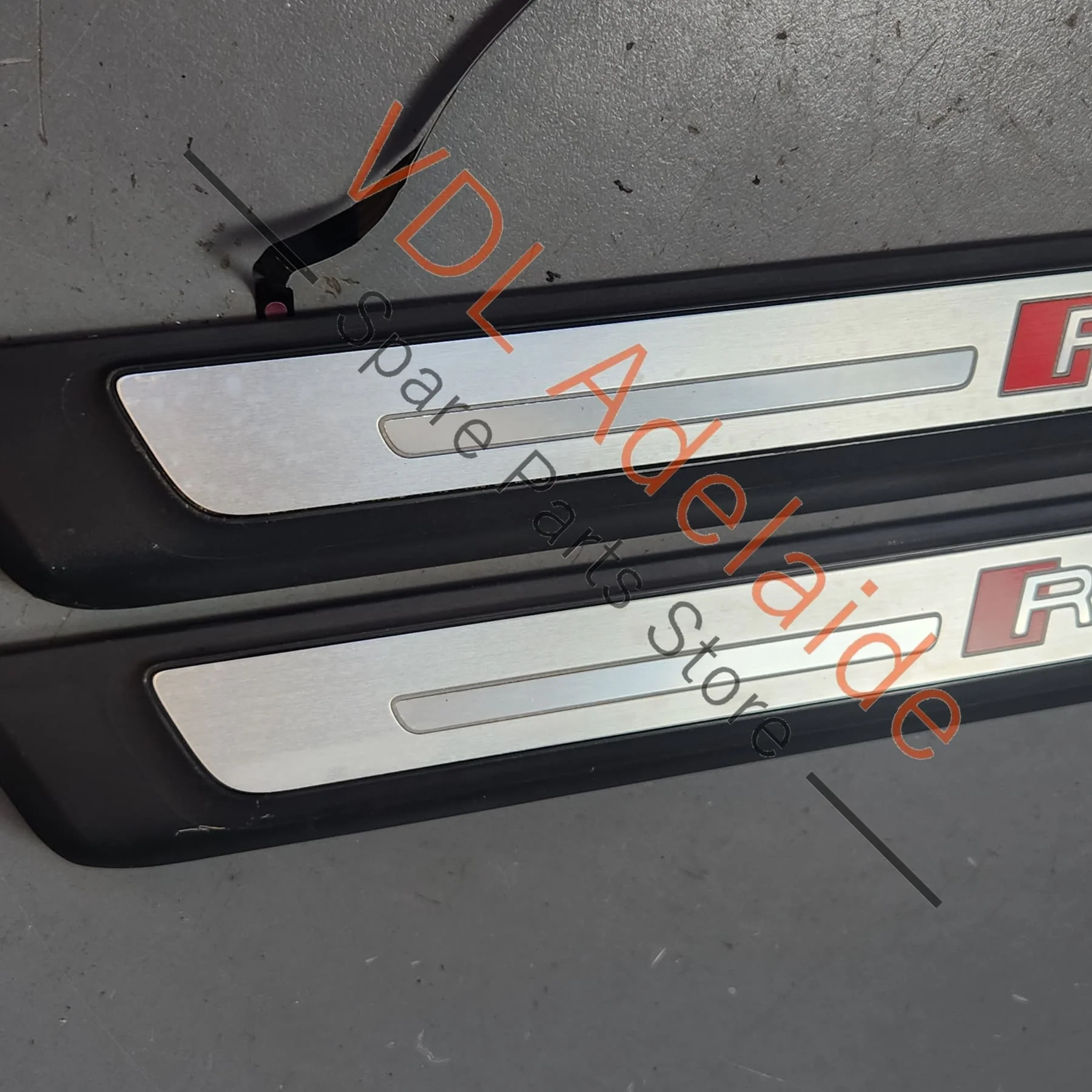Audi RSQ3 F3 Pair of Illuminated Door Trim Scuff Plates Trim 83A947418B 83A947417B - Image 10