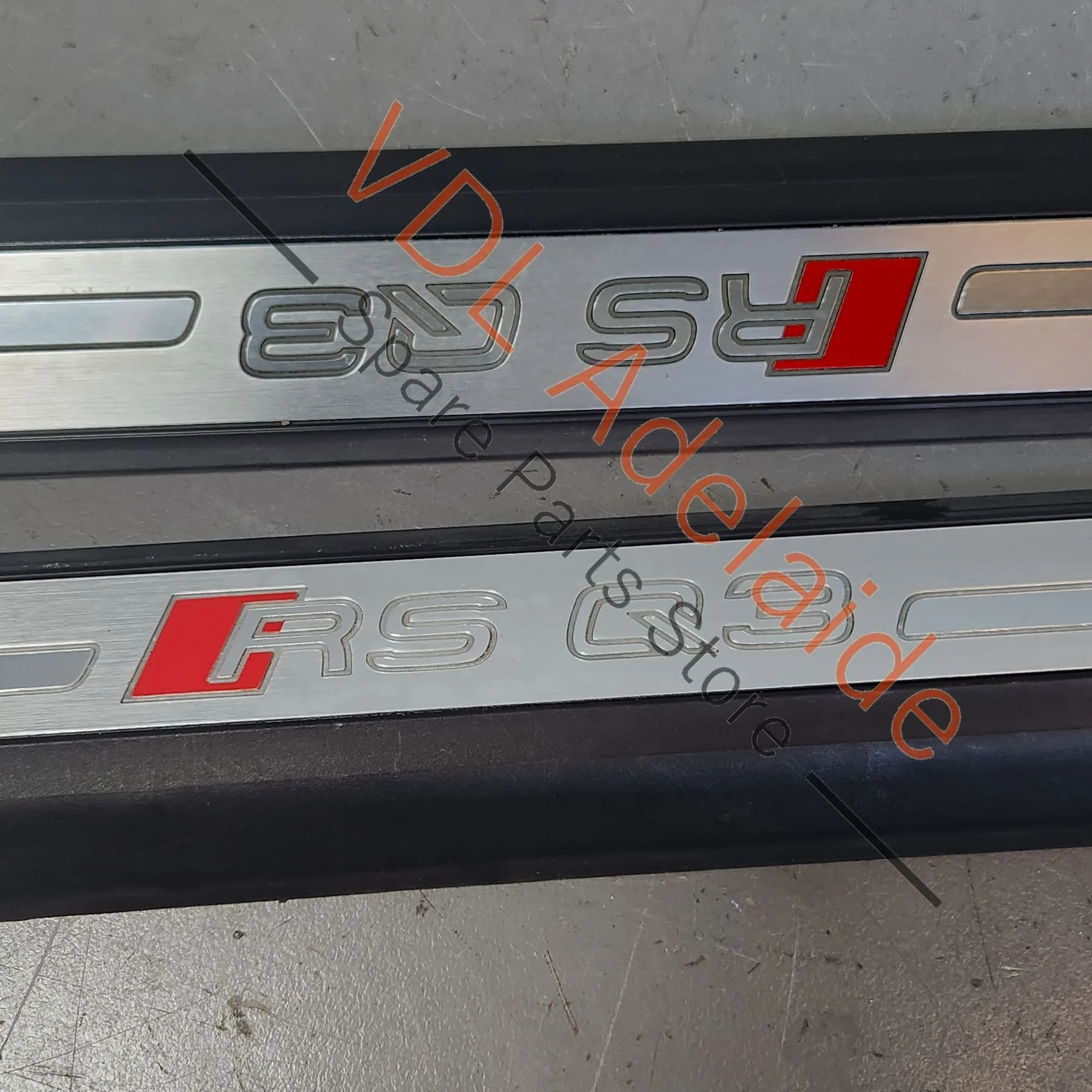 Audi RSQ3 F3 Pair of Illuminated Door Trim Scuff Plates Trim 83A947418B 83A947417B - Image 7
