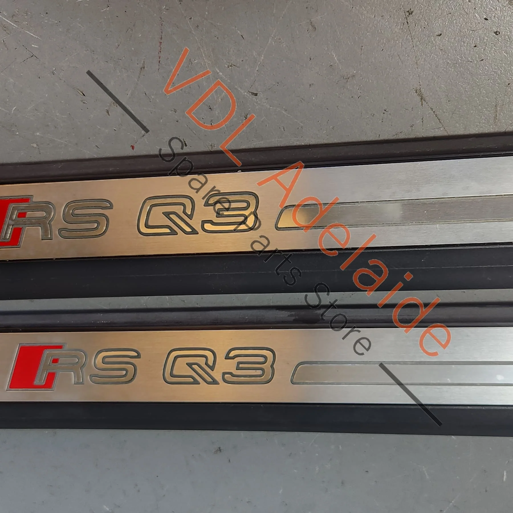 Audi RSQ3 F3 Pair of Illuminated Door Trim Scuff Plates Trim 83A947418B 83A947417B - Image 9